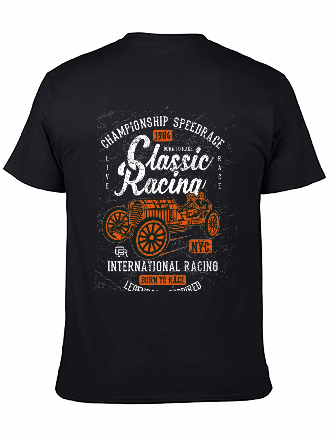 Classic Racing Tee - Born to Race Speed