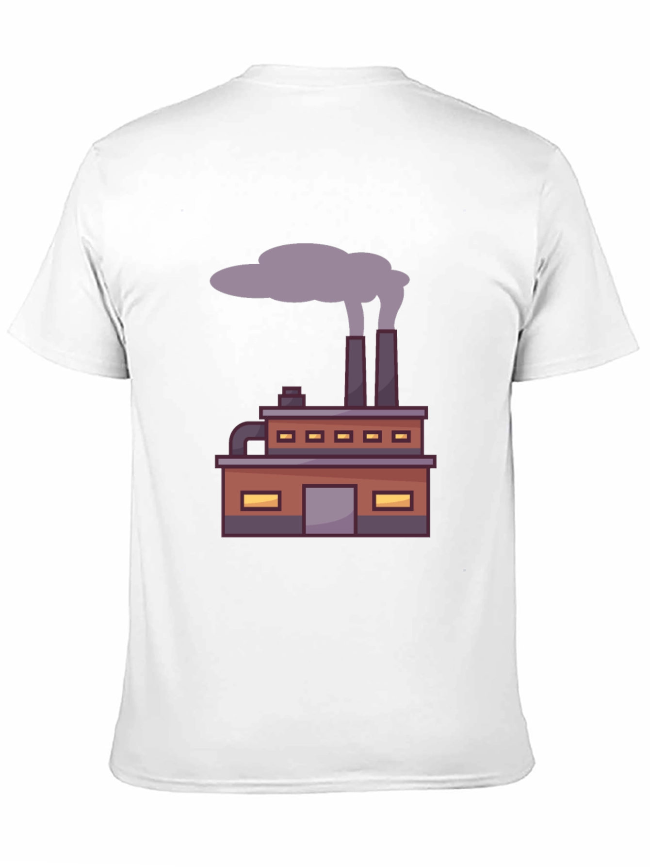 Factory Graphic Tee - Industrial Design T-Shirt