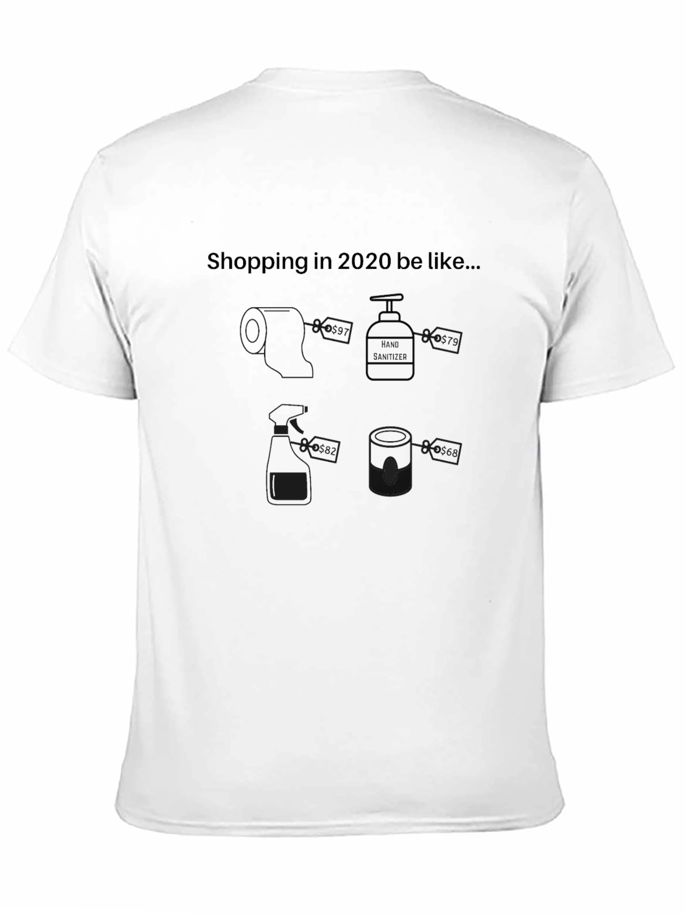 Shopping in 2020 Black T-Shirt