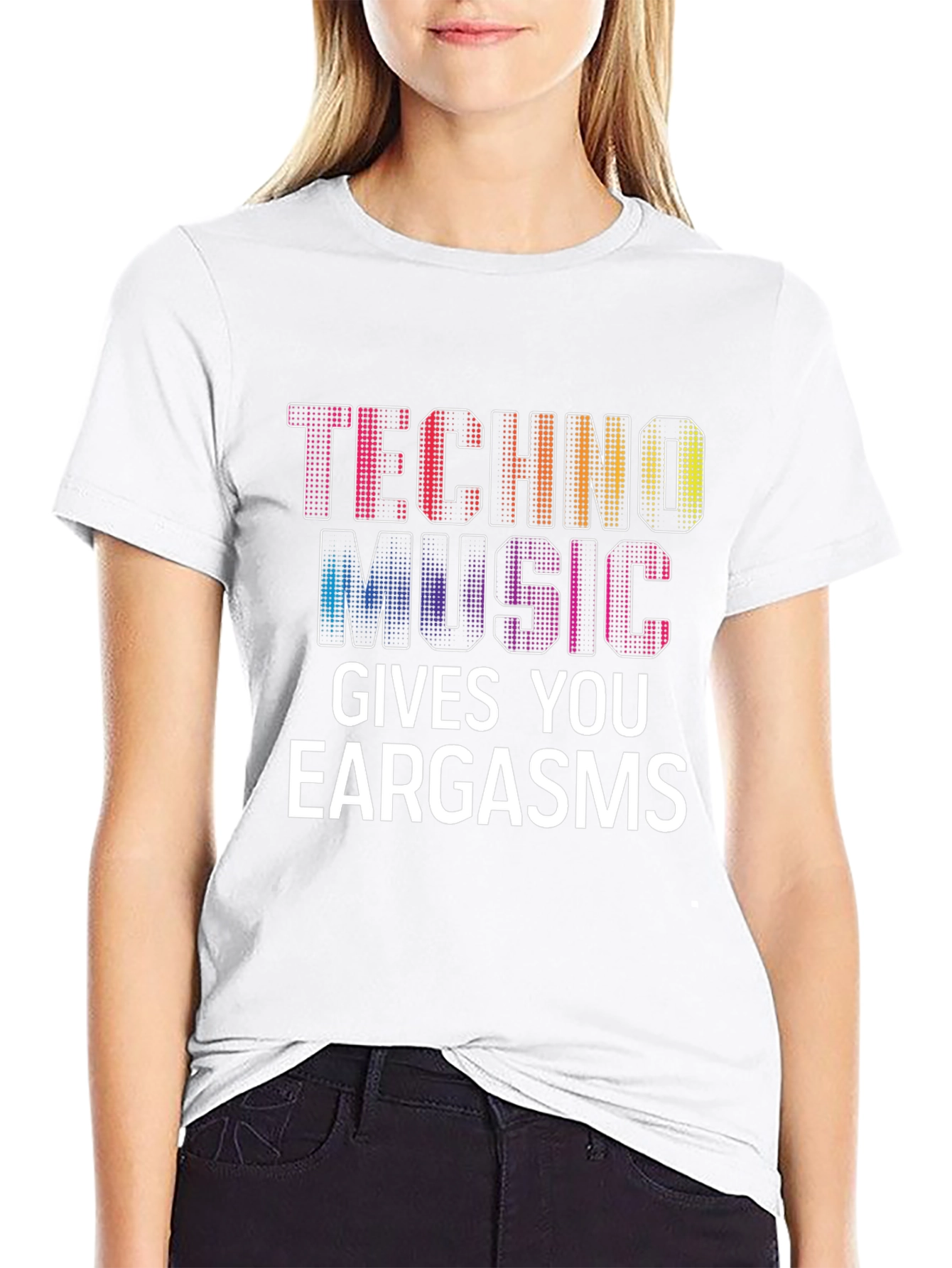 Techno Music Eargasm Graphic Tee