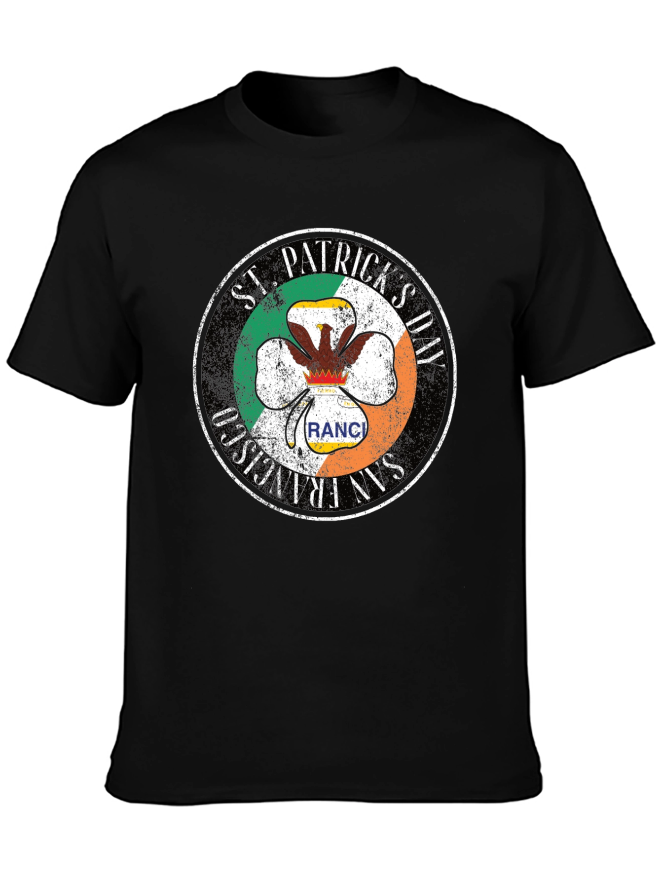 St. Patricks Day San Francisco Ranch Shamrock T-Shirt