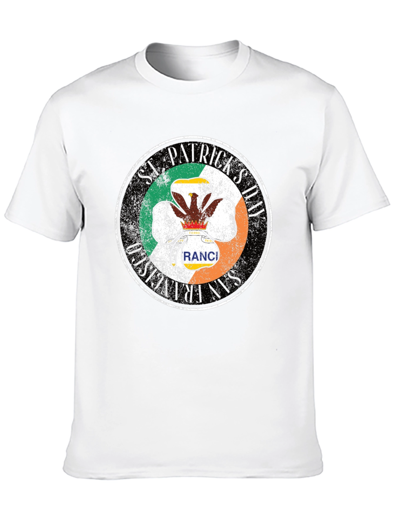 St. Patricks Day San Francisco Ranch Shamrock T-Shirt