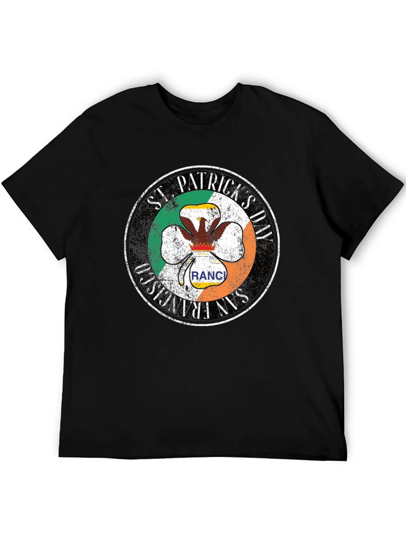 St. Patricks Day San Francisco Ranch Shamrock T-Shirt
