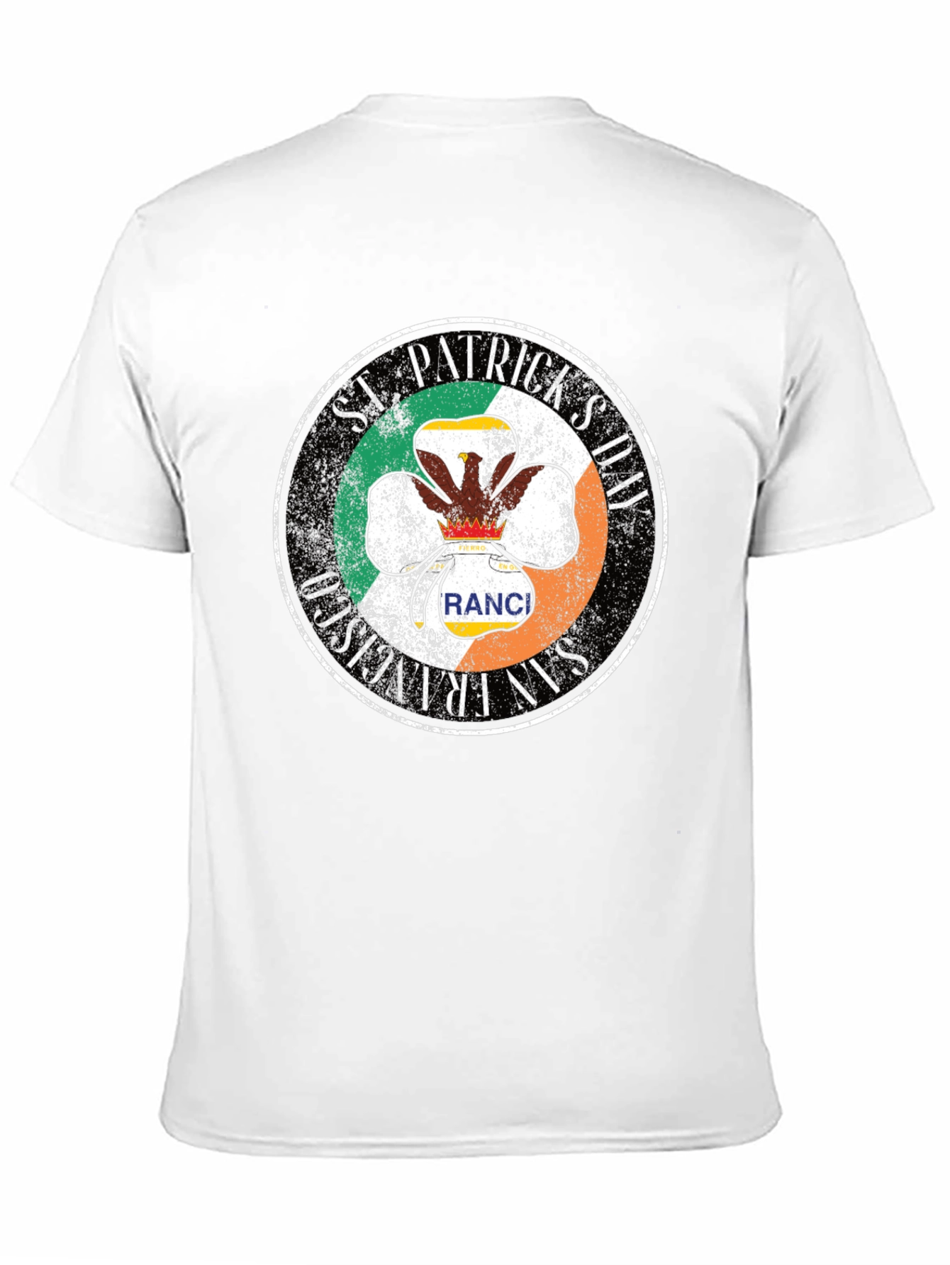 St. Patricks Day San Francisco Ranch Shamrock T-Shirt