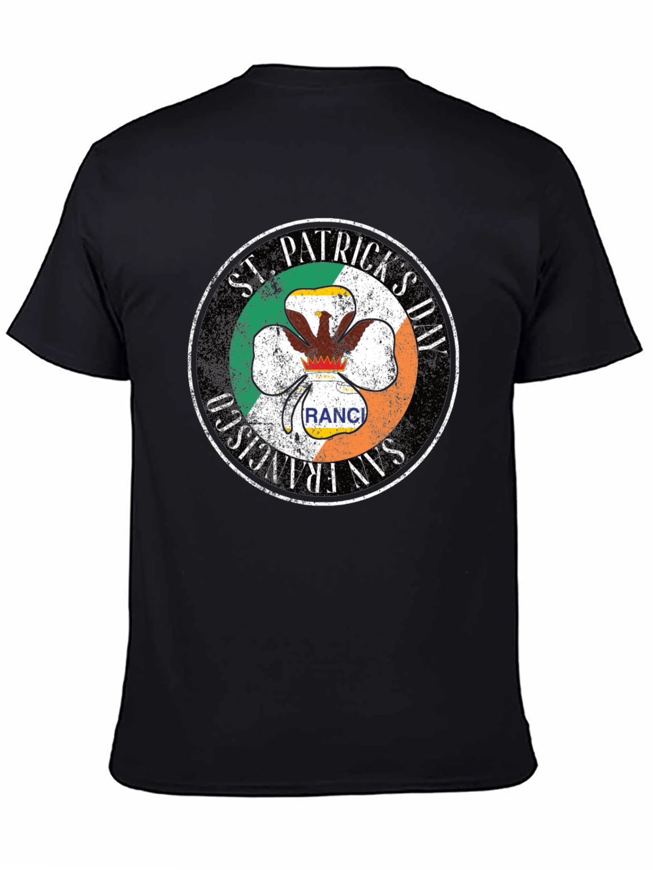 St. Patricks Day San Francisco Ranch Shamrock T-Shirt