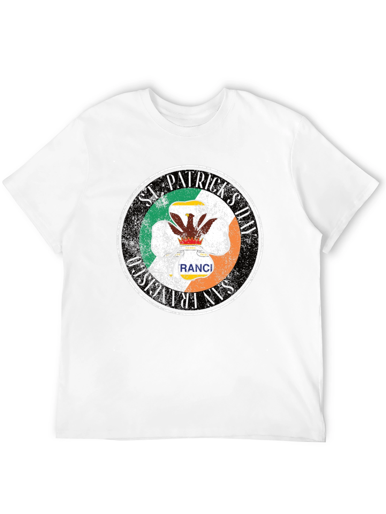 St. Patricks Day San Francisco Ranch Shamrock T-Shirt