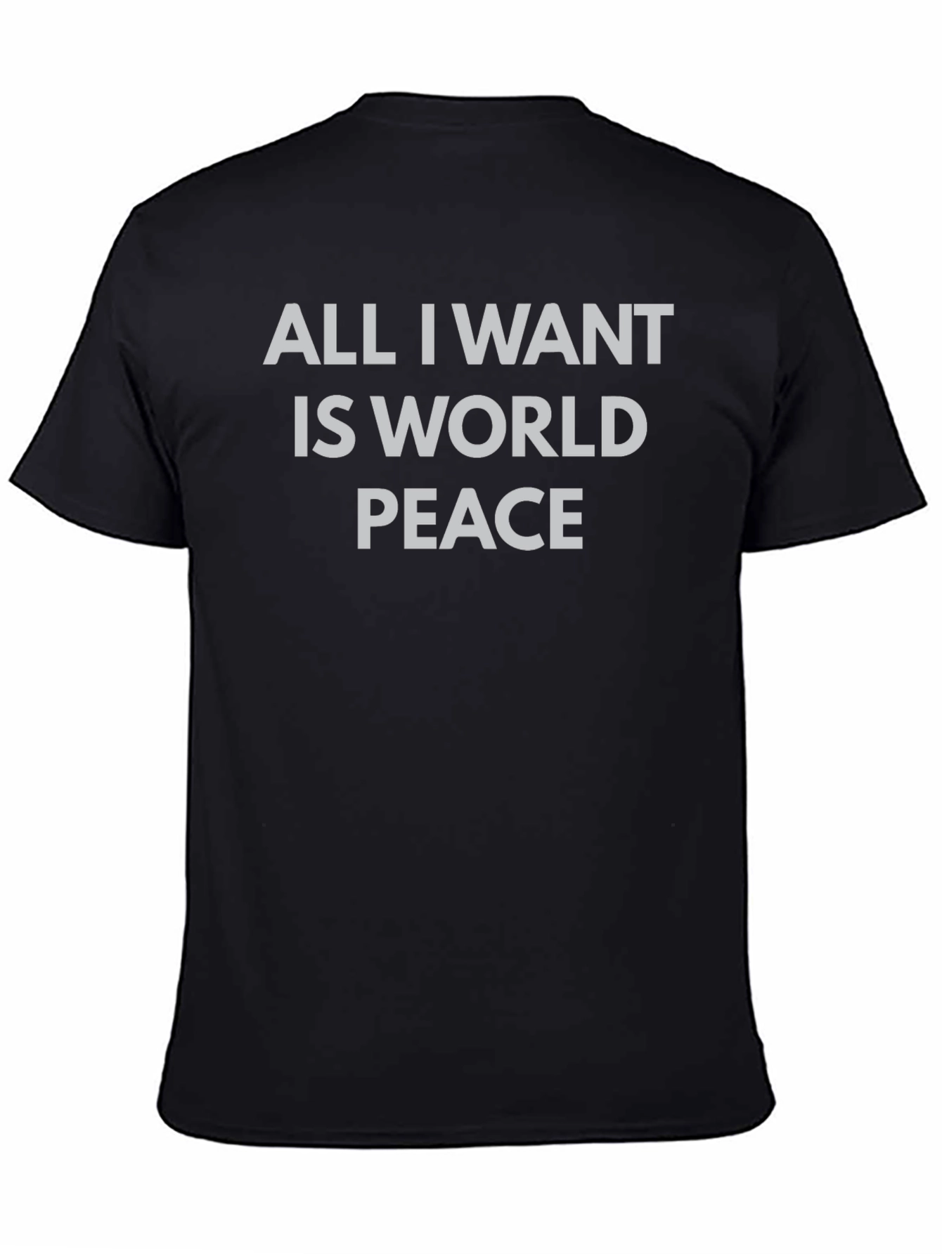 World Peace Graphic Tee - Soft Cotton Blend