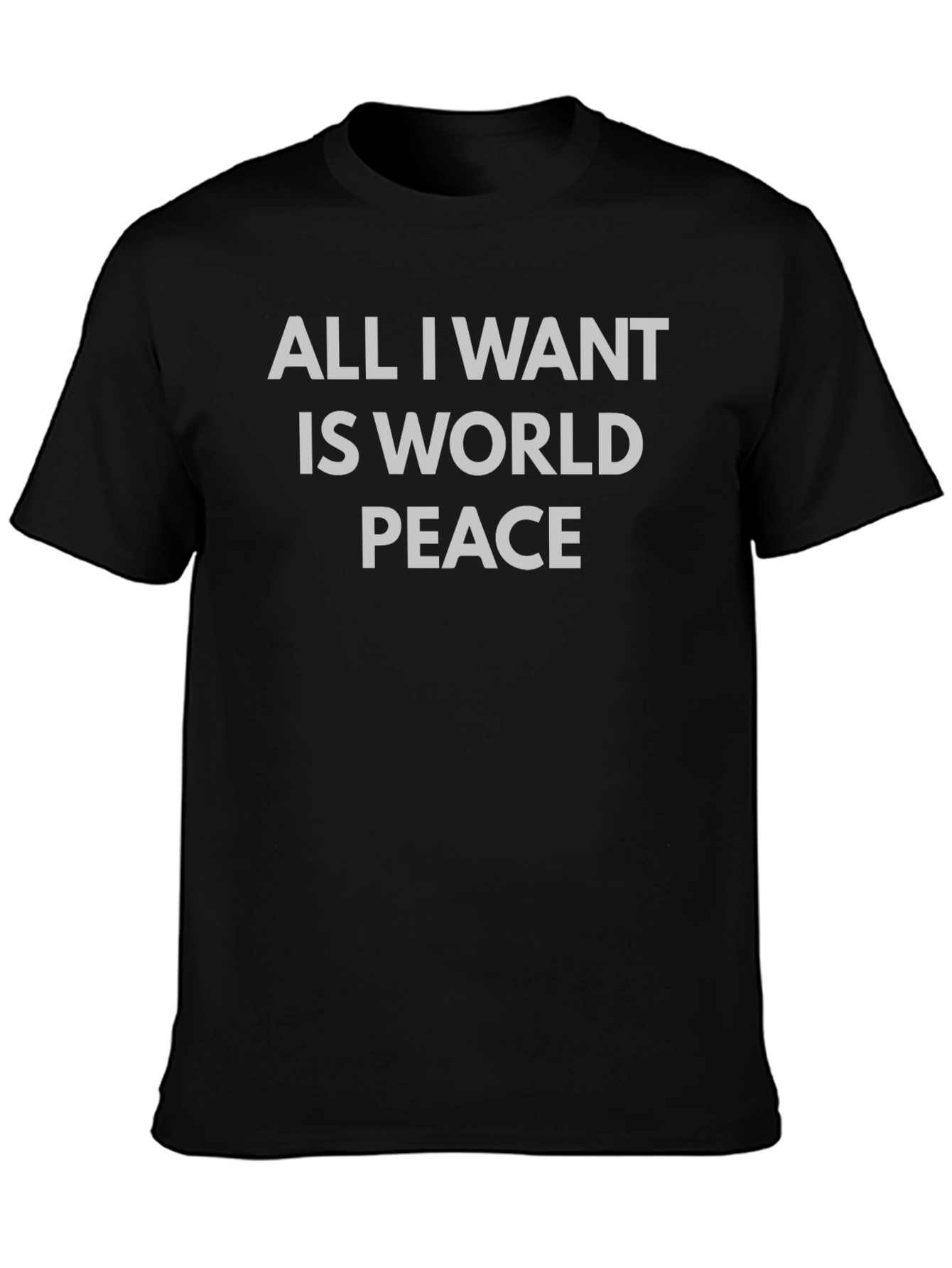World Peace Graphic Tee - Soft Cotton Blend