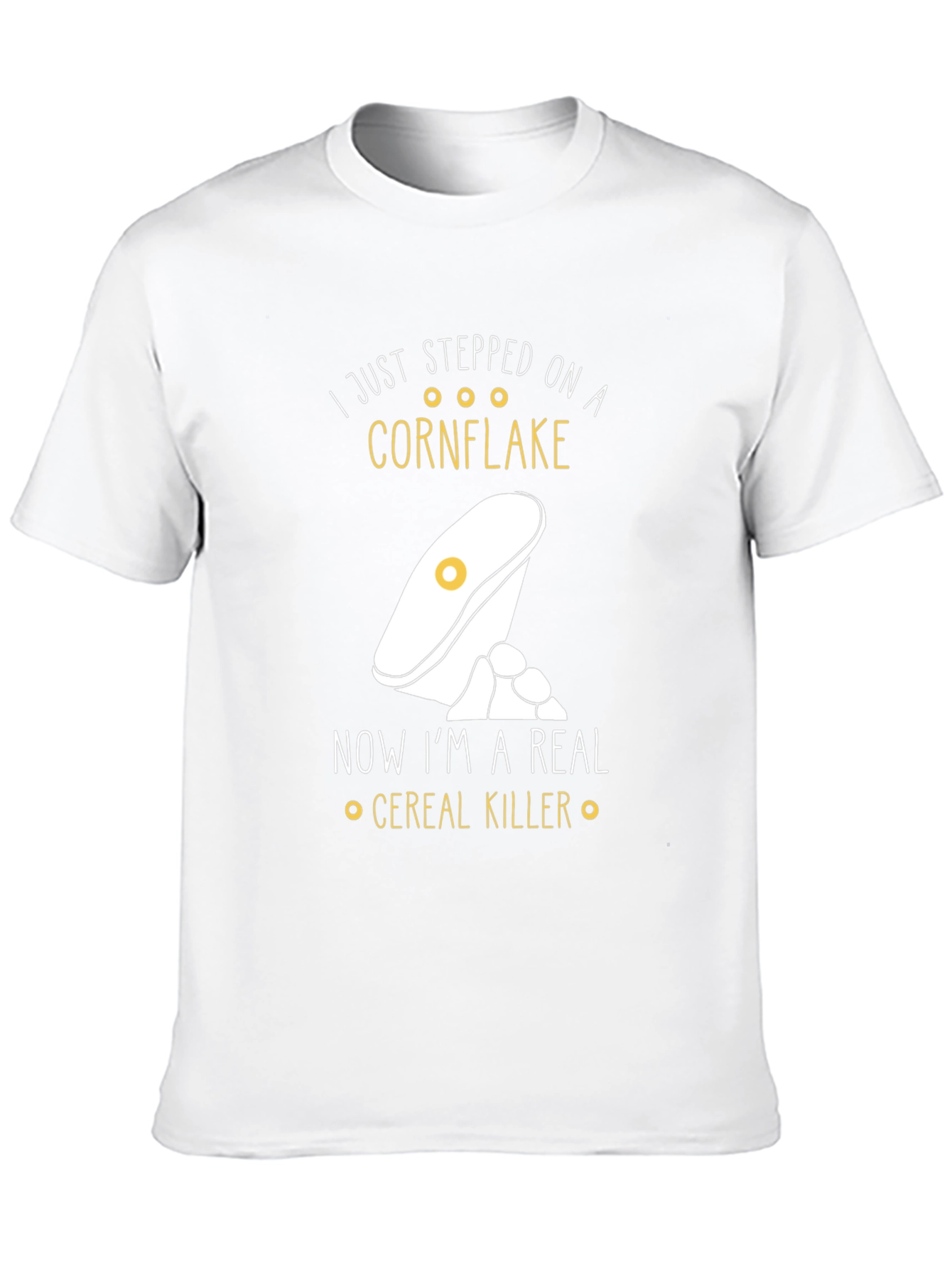 Cereal Killer T-Shirt: Funny Food Pun Tee