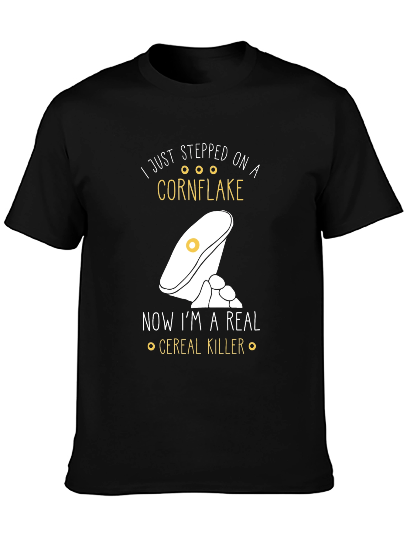 Cereal Killer T-Shirt: Funny Food Pun Tee