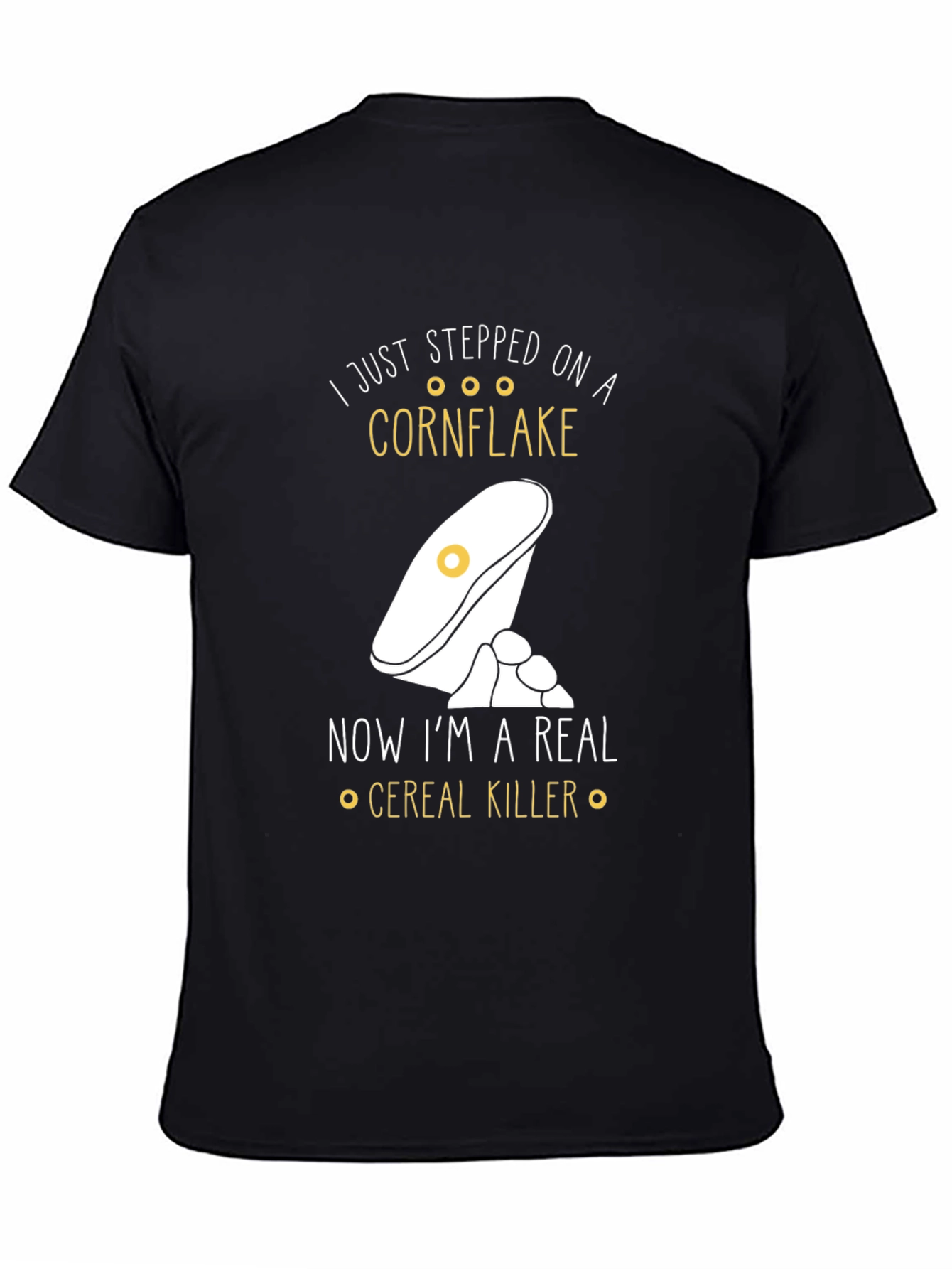 Cereal Killer T-Shirt: Funny Food Pun Tee
