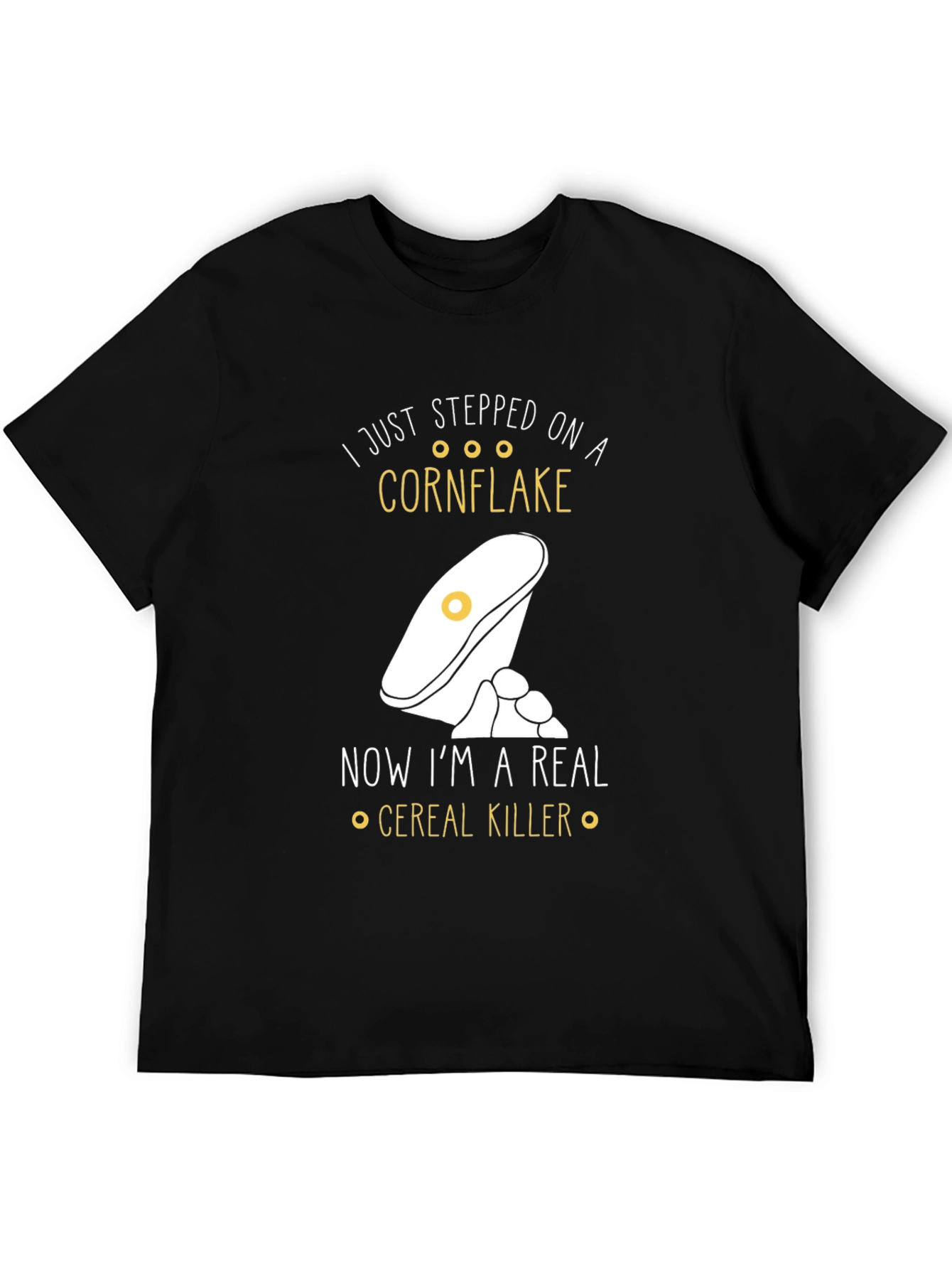 Cereal Killer T-Shirt: Funny Food Pun Tee