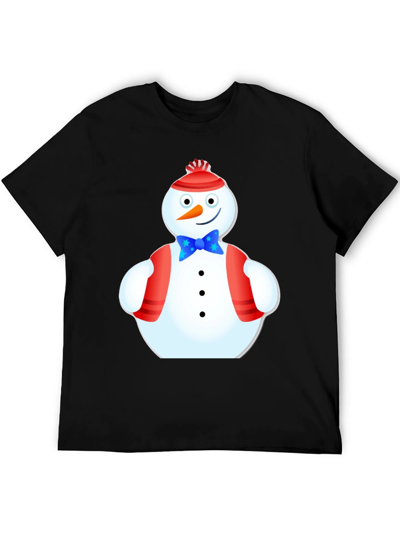 Festive Snowman T-Shirt - Holiday Cheer