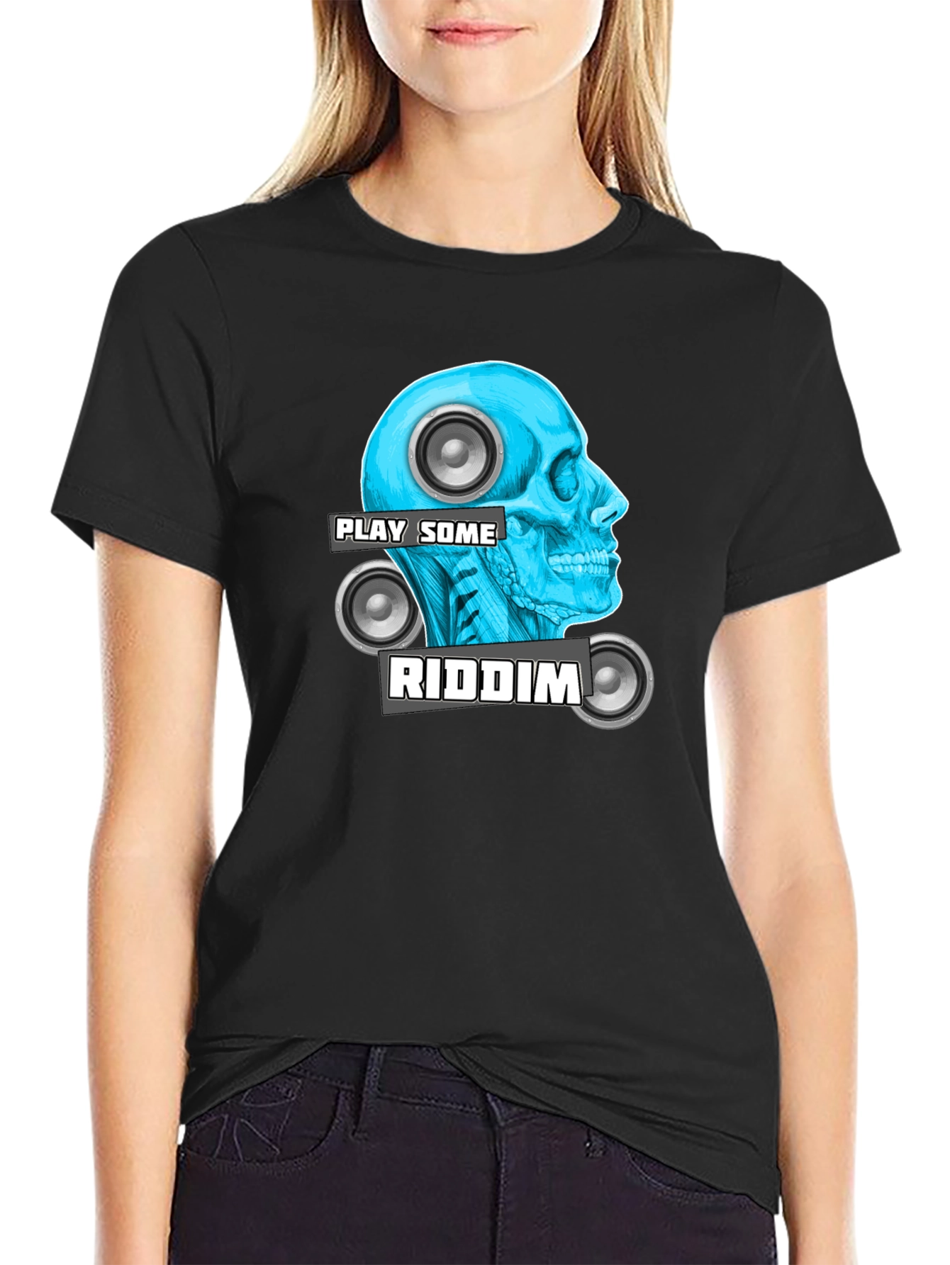 Play Some Riddim T-Shirt - Cool Graphic Tee