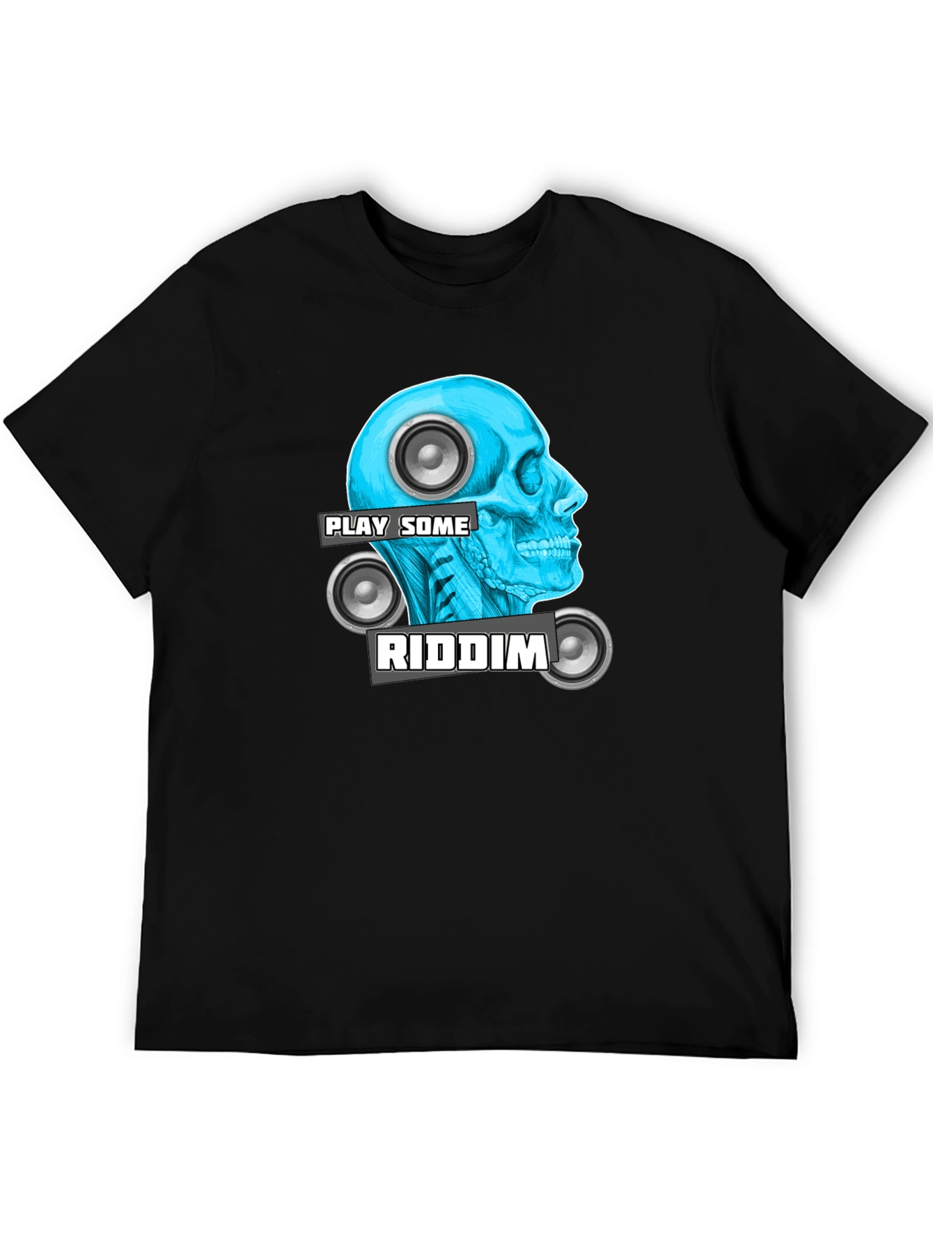 Play Some Riddim T-Shirt - Cool Graphic Tee