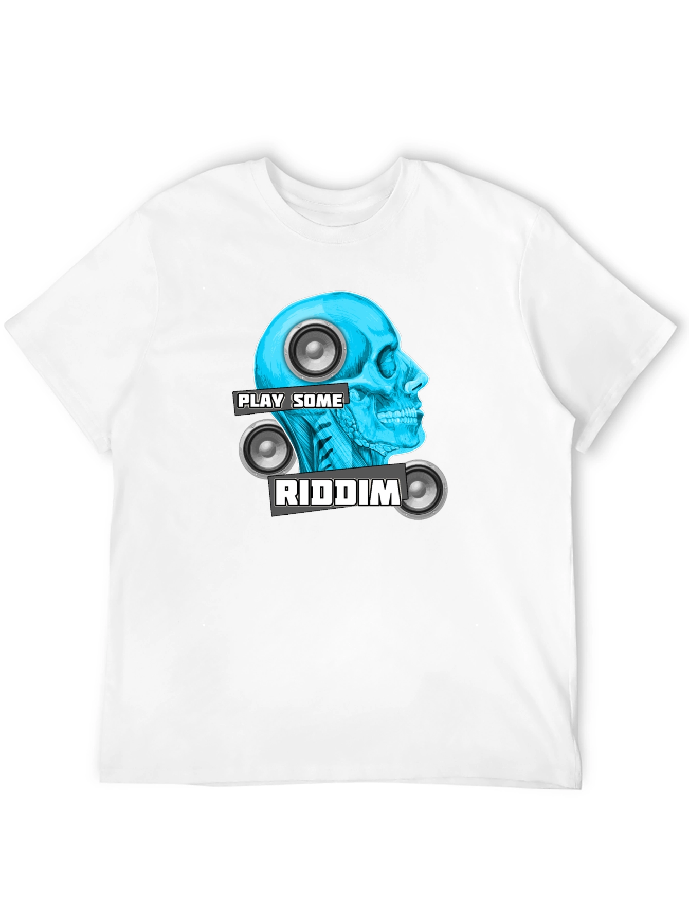 Play Some Riddim T-Shirt - Cool Graphic Tee