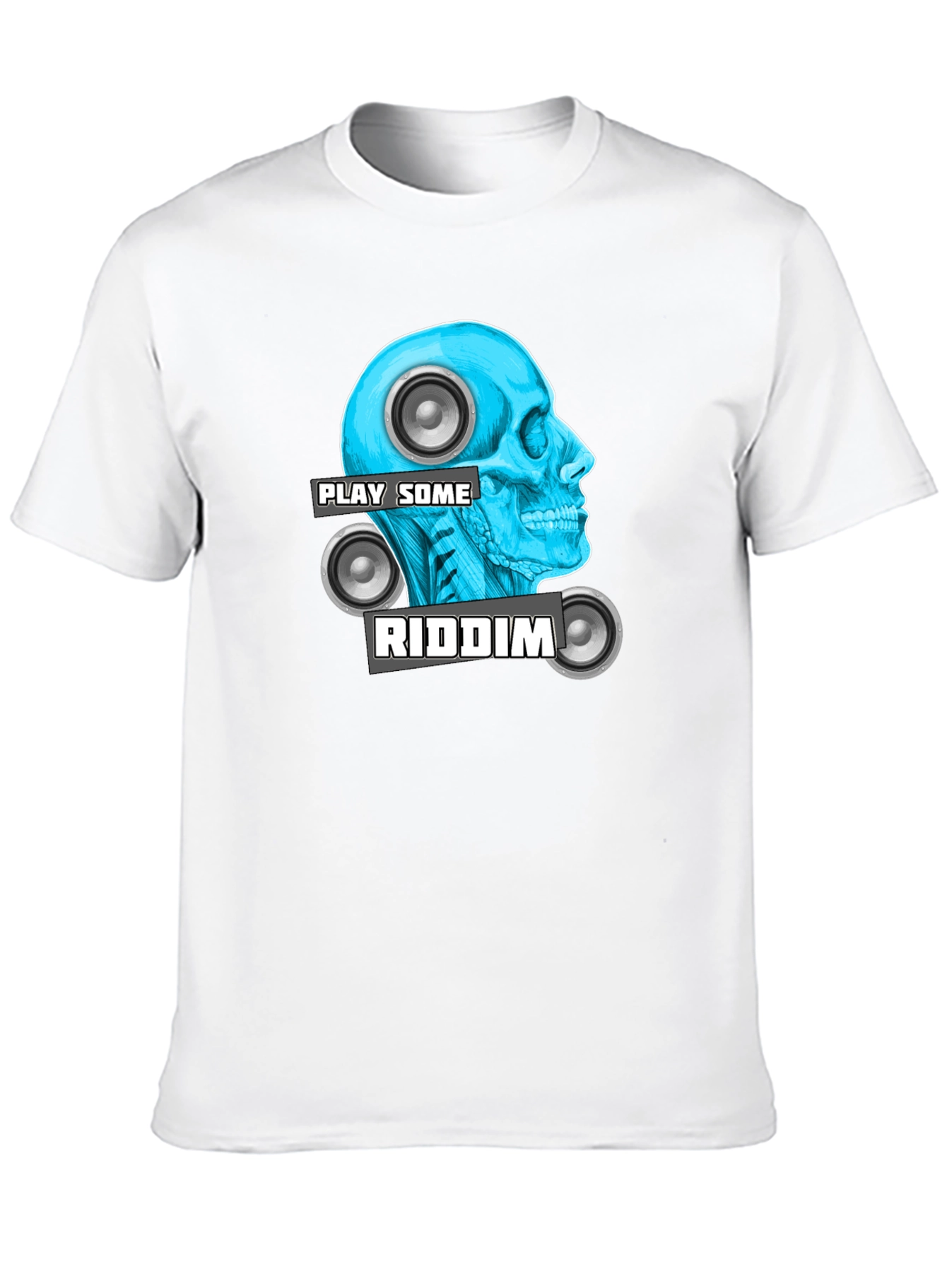 Play Some Riddim T-Shirt - Cool Graphic Tee