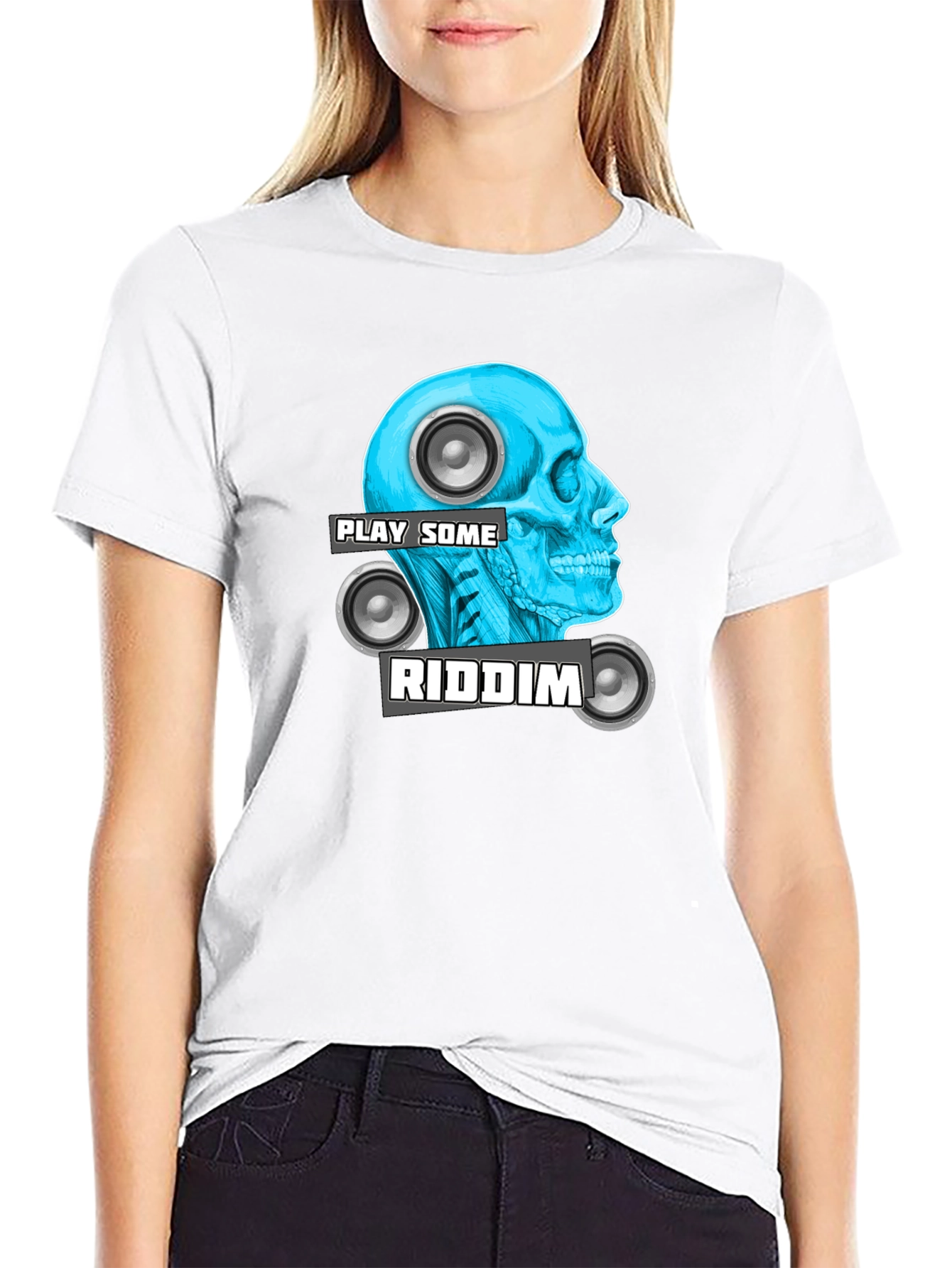 Play Some Riddim T-Shirt - Cool Graphic Tee