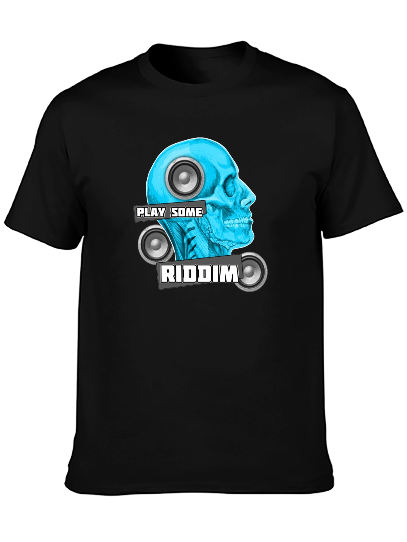 Play Some Riddim T-Shirt - Cool Graphic Tee