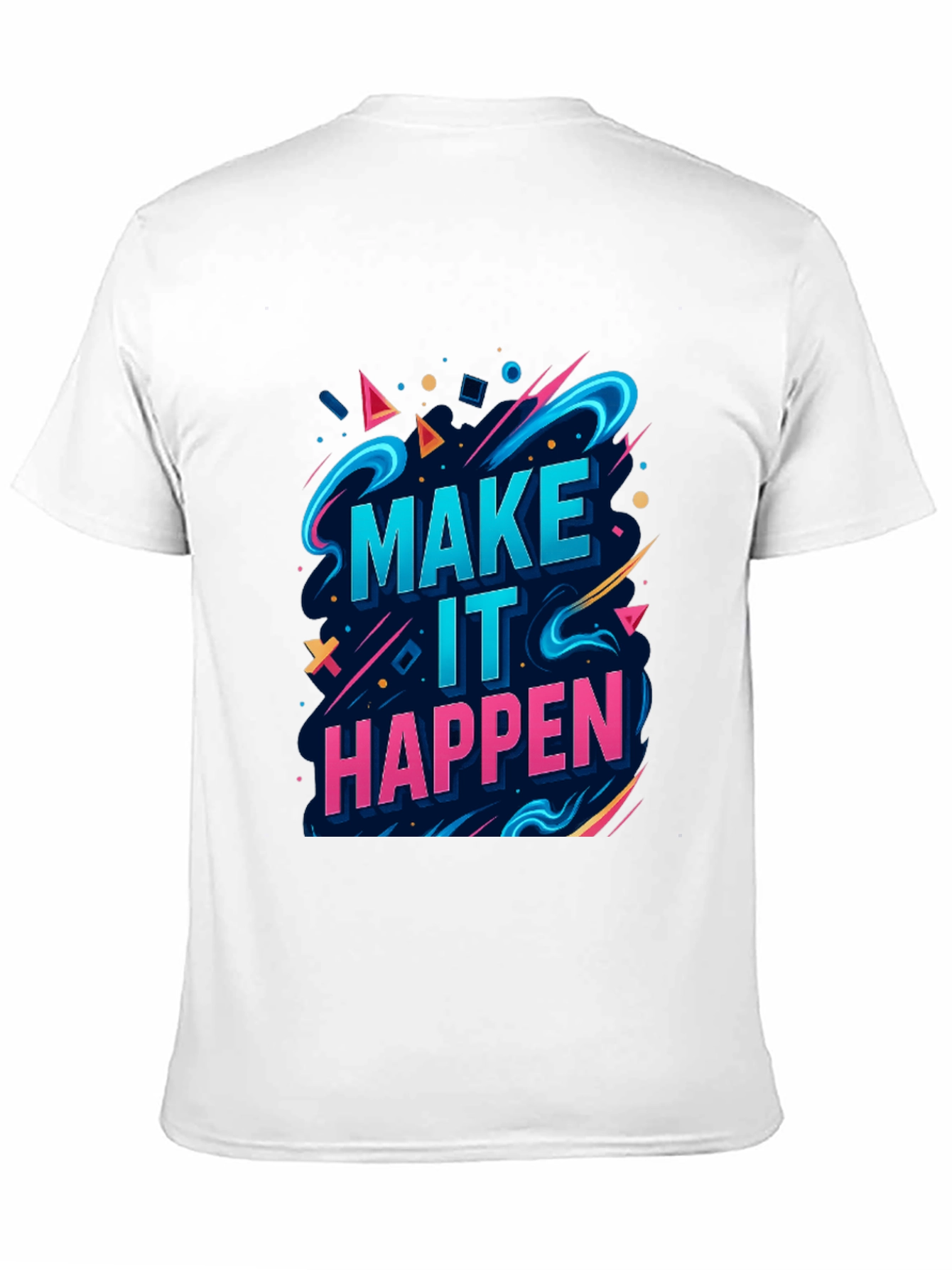 Motivational Graphic Tee - Make It Happen