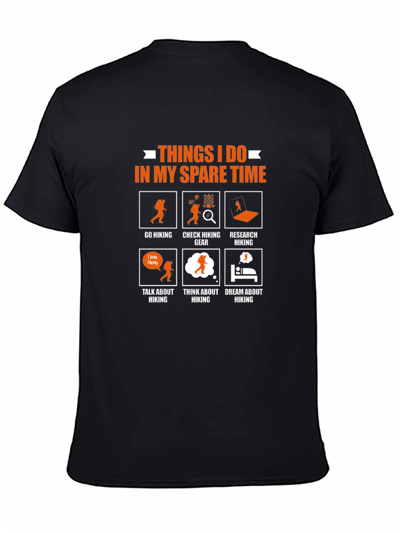 Hiking Spare Time T-Shirt - Hikers Lifestyle Apparel