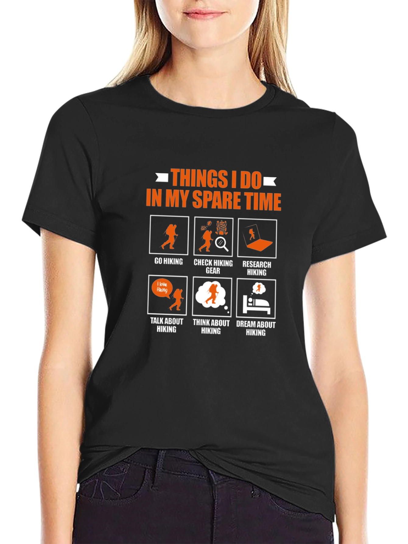 Hiking Spare Time T-Shirt - Hikers Lifestyle Apparel