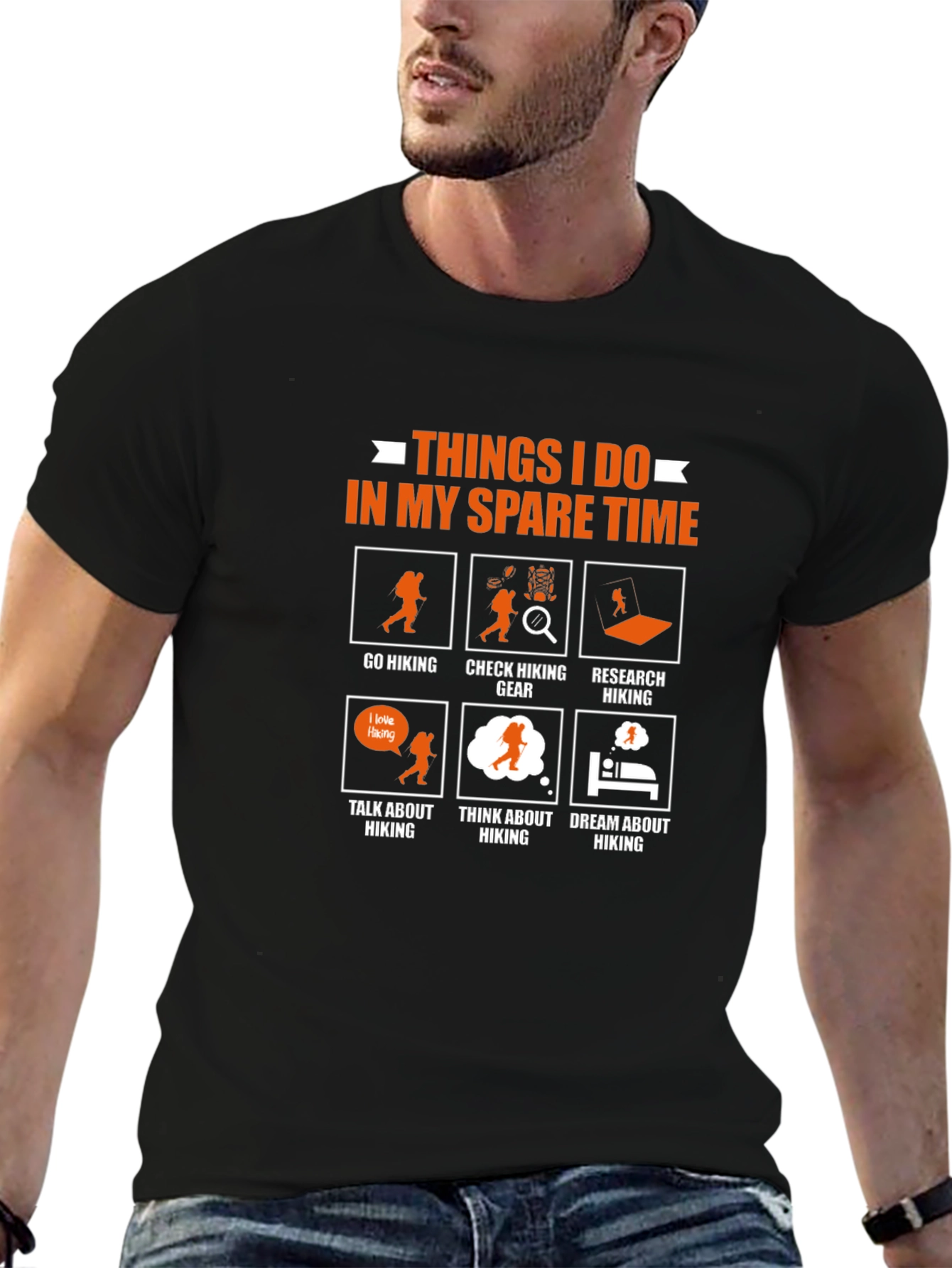 Hiking Spare Time T-Shirt - Hikers Lifestyle Apparel