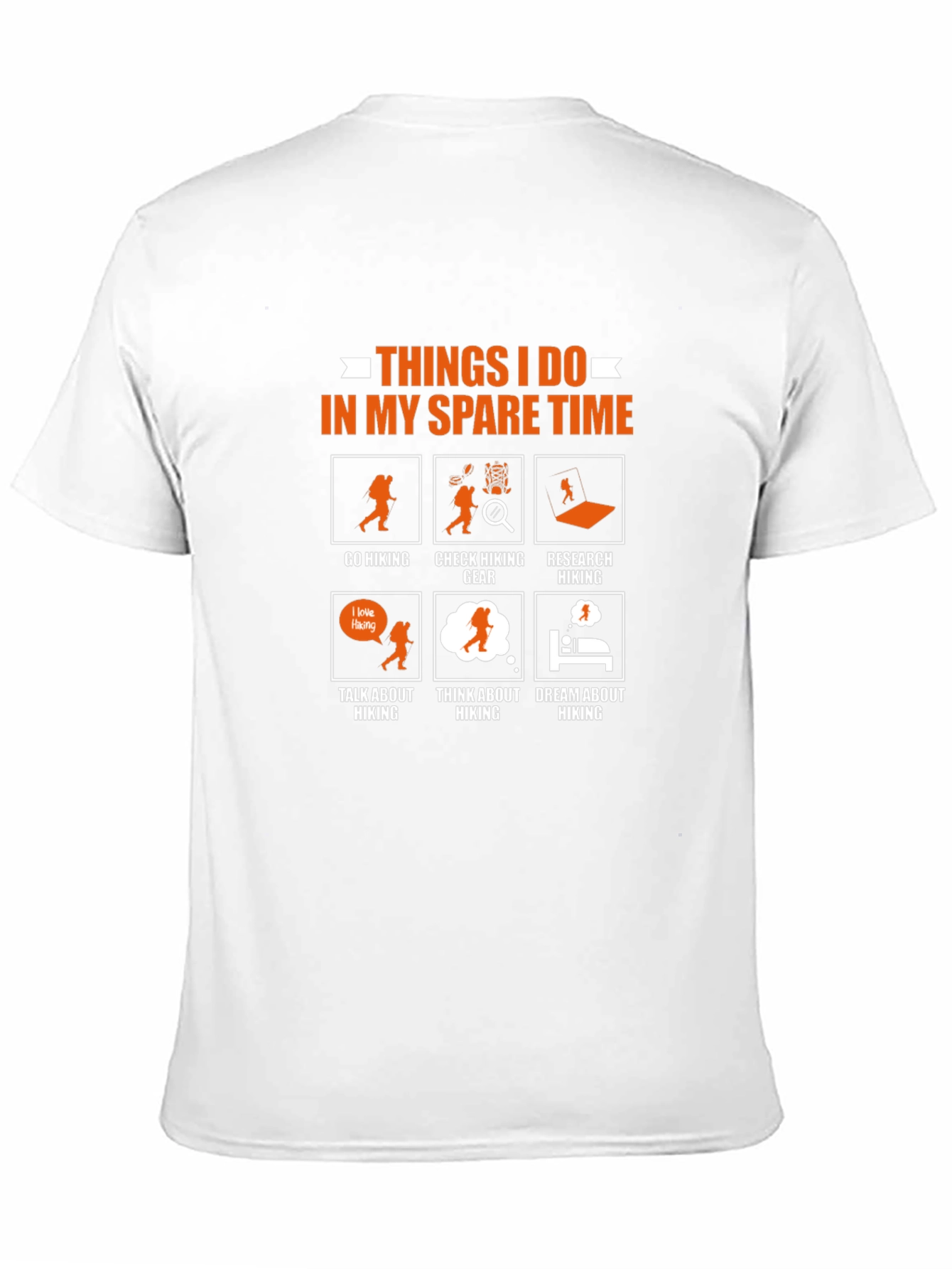 Hiking Spare Time T-Shirt - Hikers Lifestyle Apparel