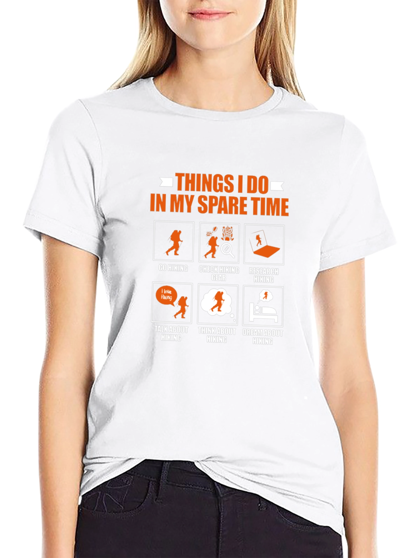 Hiking Spare Time T-Shirt - Hikers Lifestyle Apparel