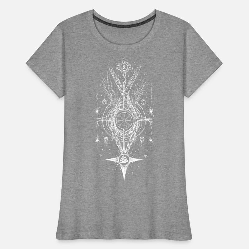 Vegvisir Viking runes compass occult symbolism