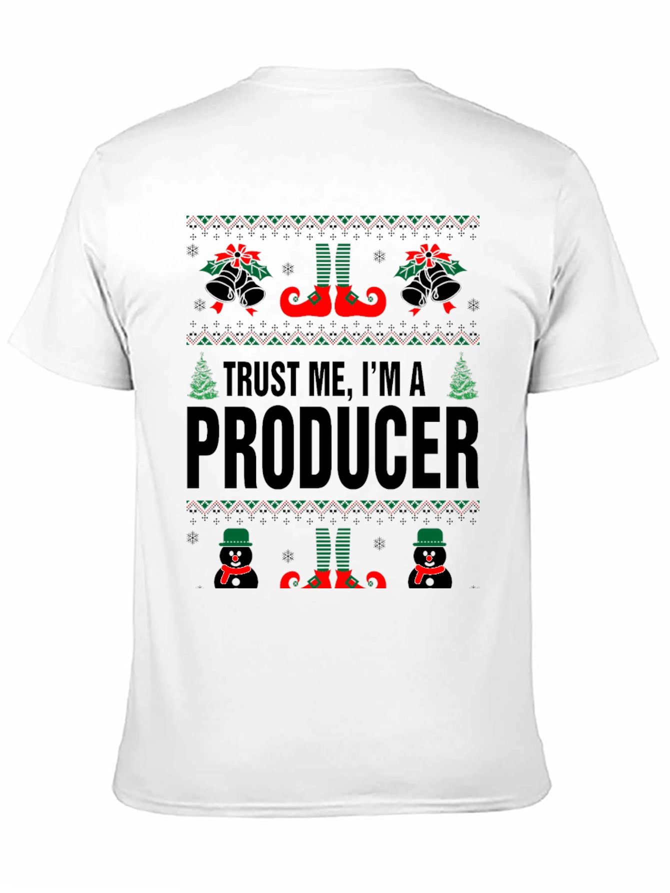 Trust Me Im A Producer Christmas T-Shirt