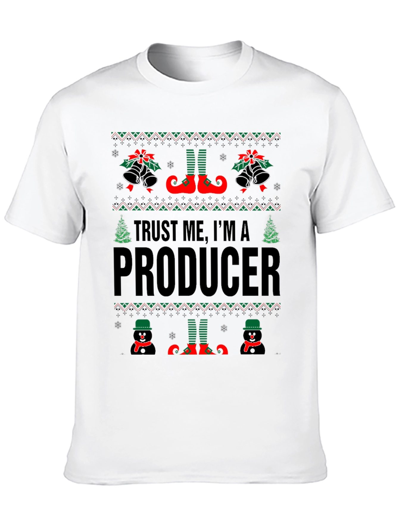Trust Me Im A Producer Christmas T-Shirt