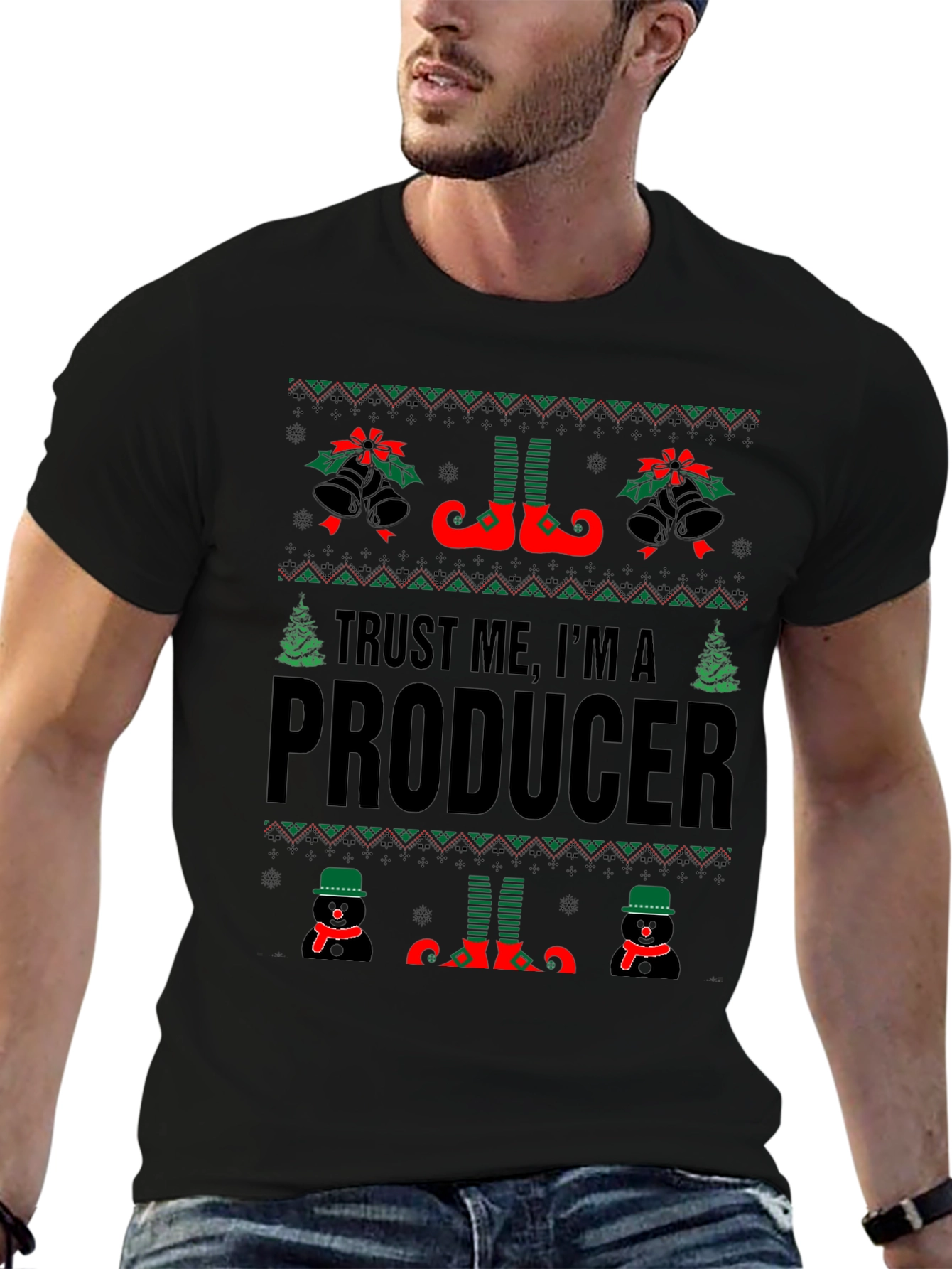 Trust Me Im A Producer Christmas T-Shirt