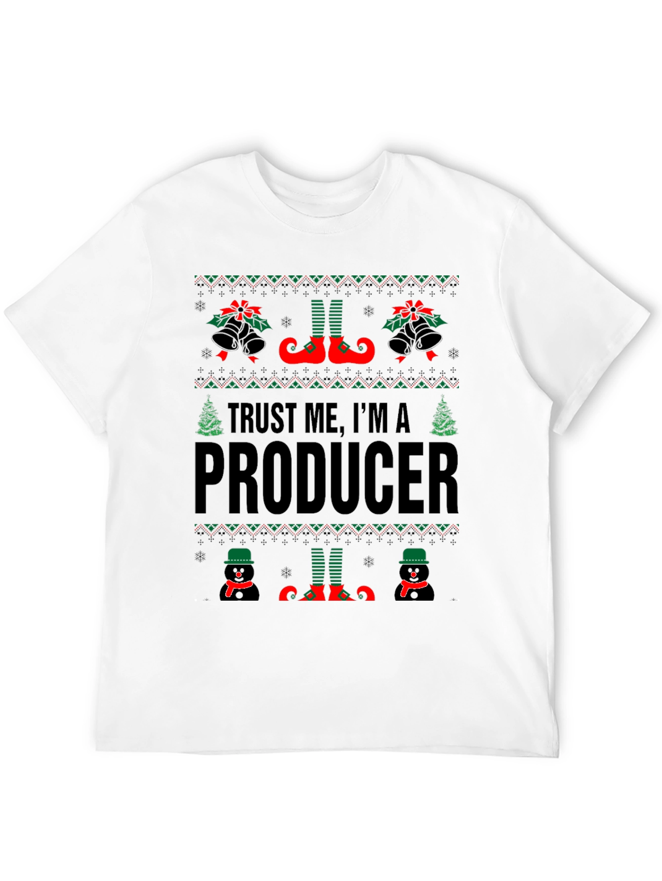 Trust Me Im A Producer Christmas T-Shirt