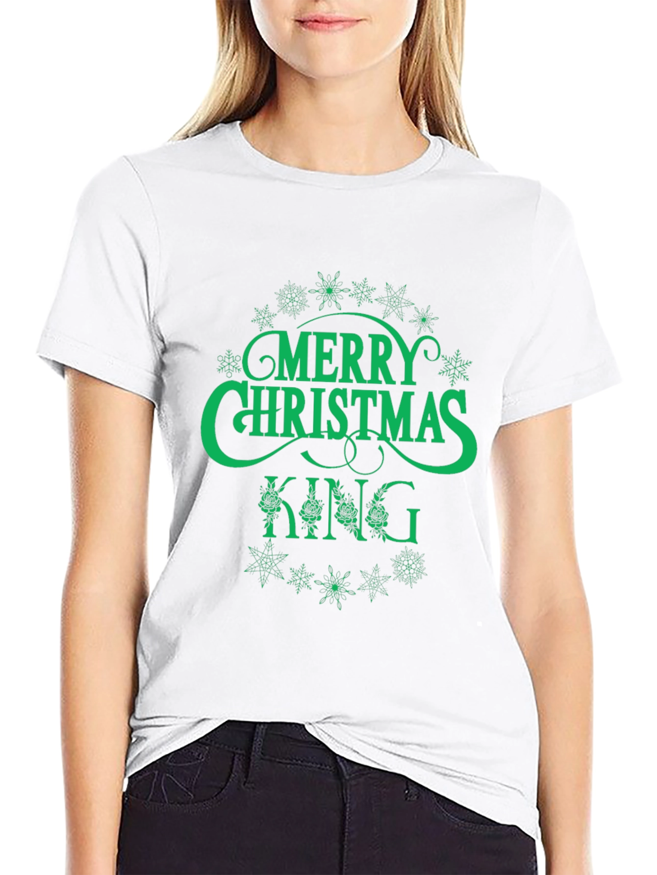 Merry Christmas King Graphic Tee