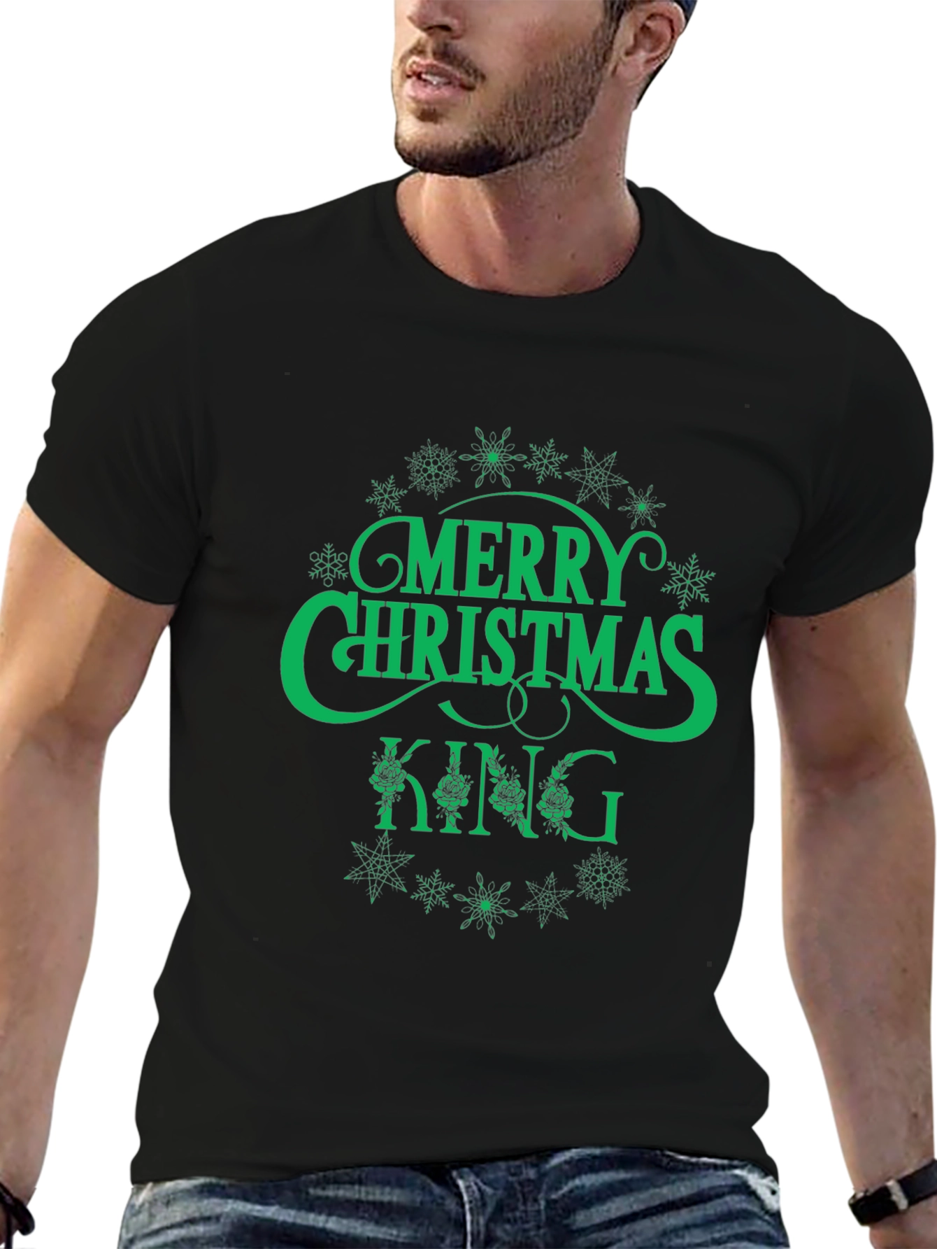 Merry Christmas King Graphic Tee