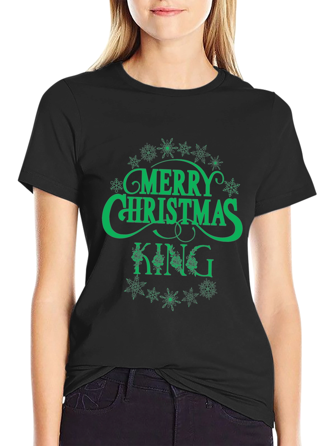 Merry Christmas King Graphic Tee