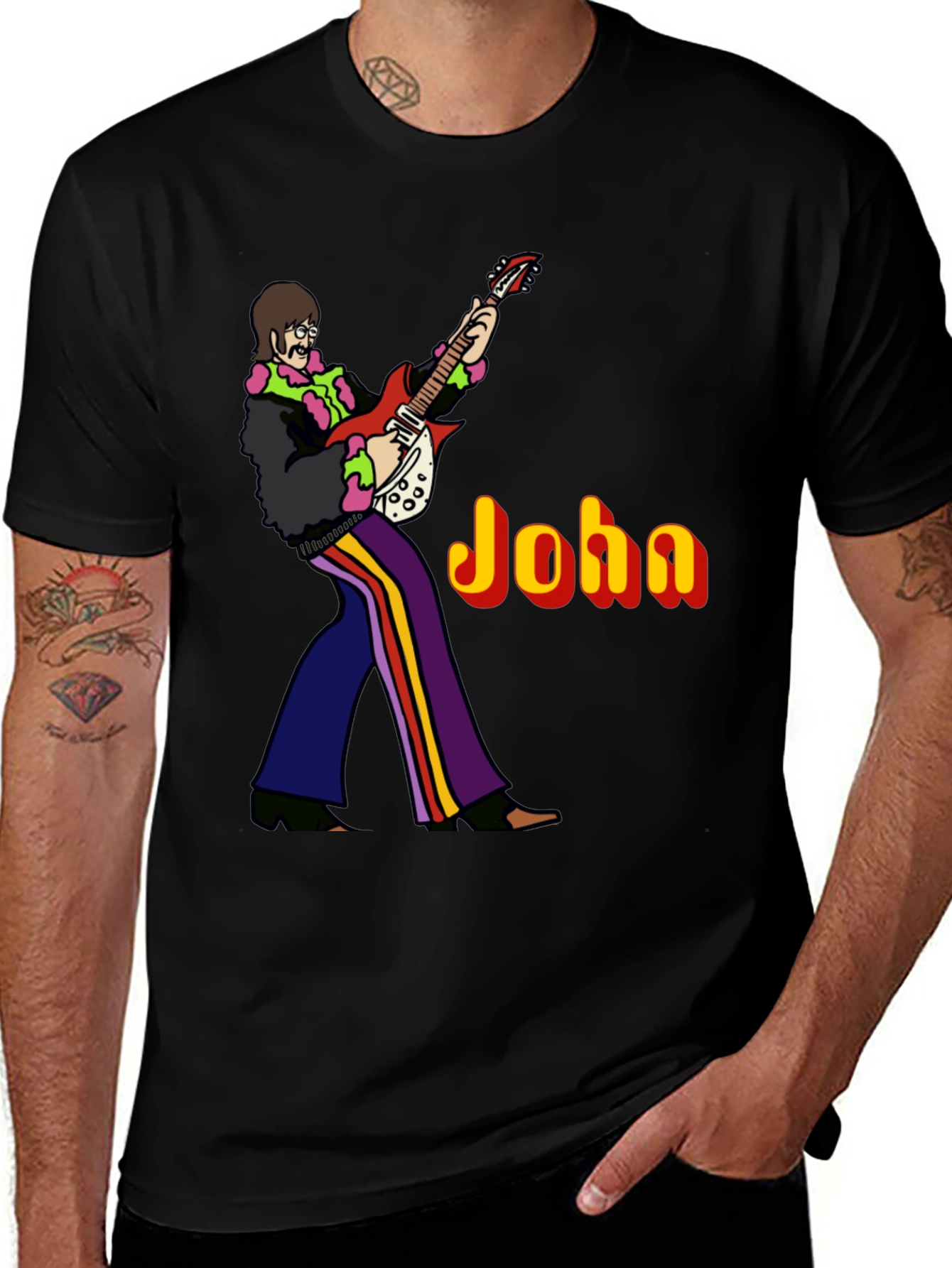 Retro Cartoon Music T-Shirt