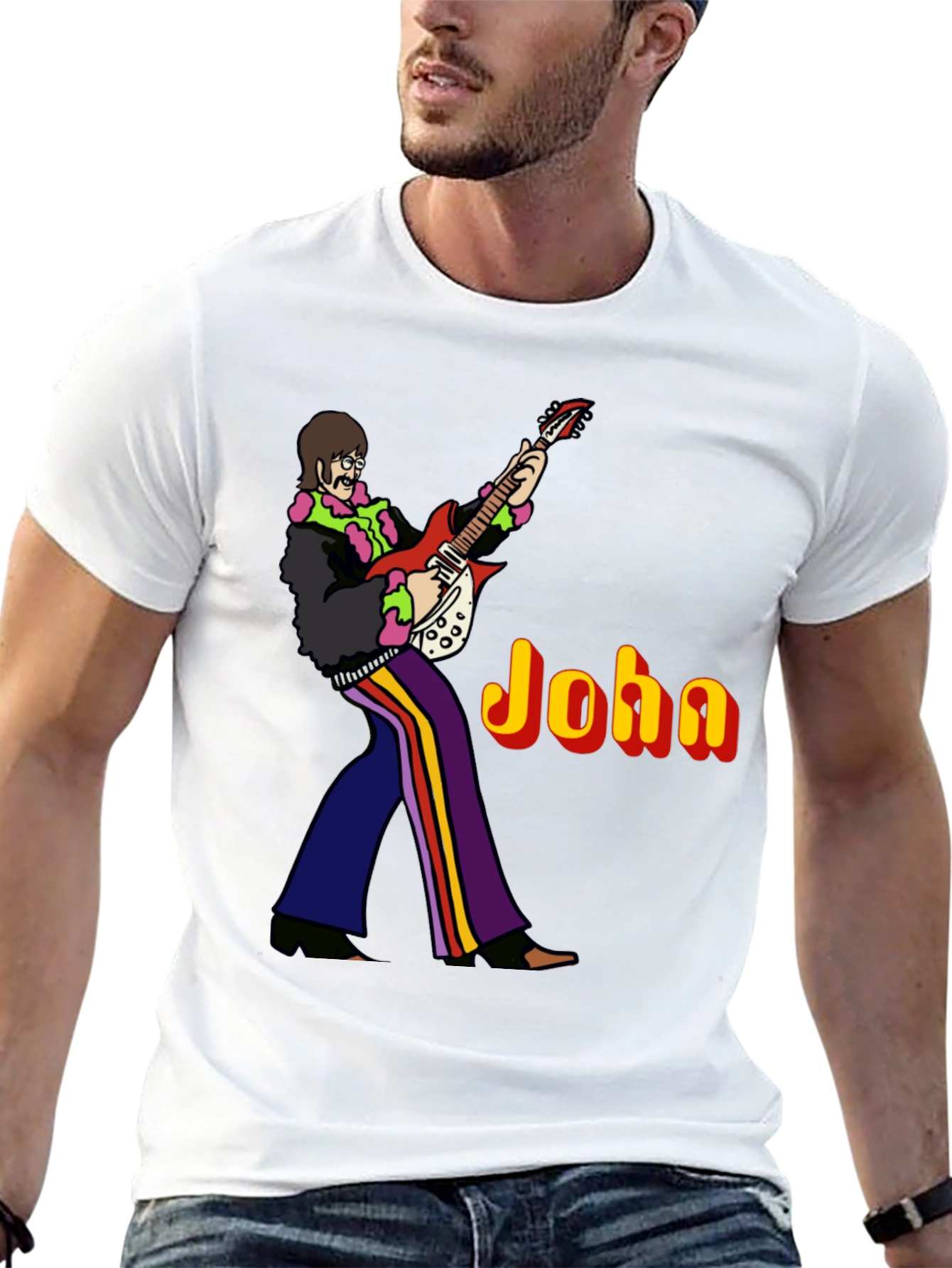 Retro Cartoon Music T-Shirt
