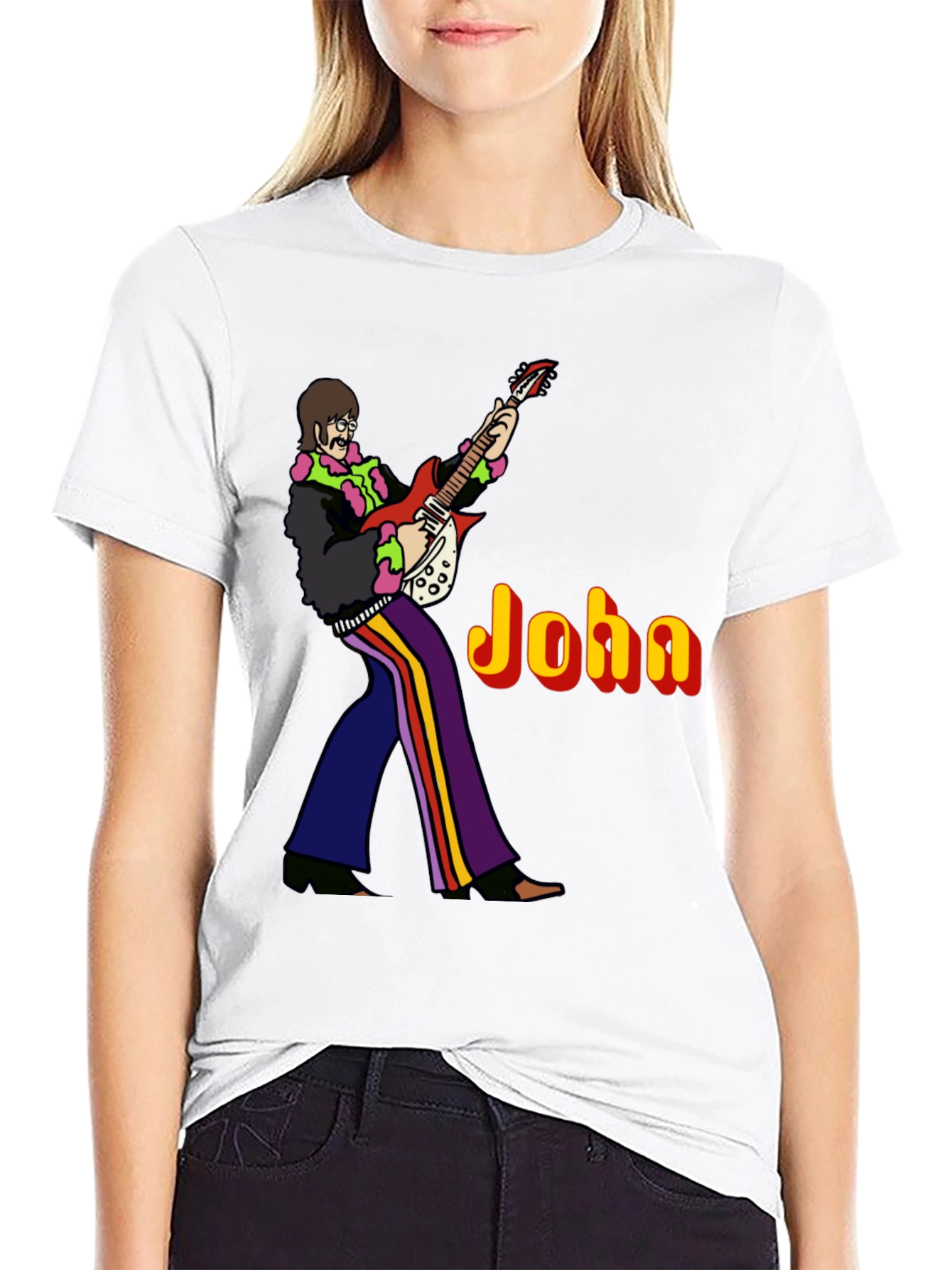 Retro Cartoon Music T-Shirt