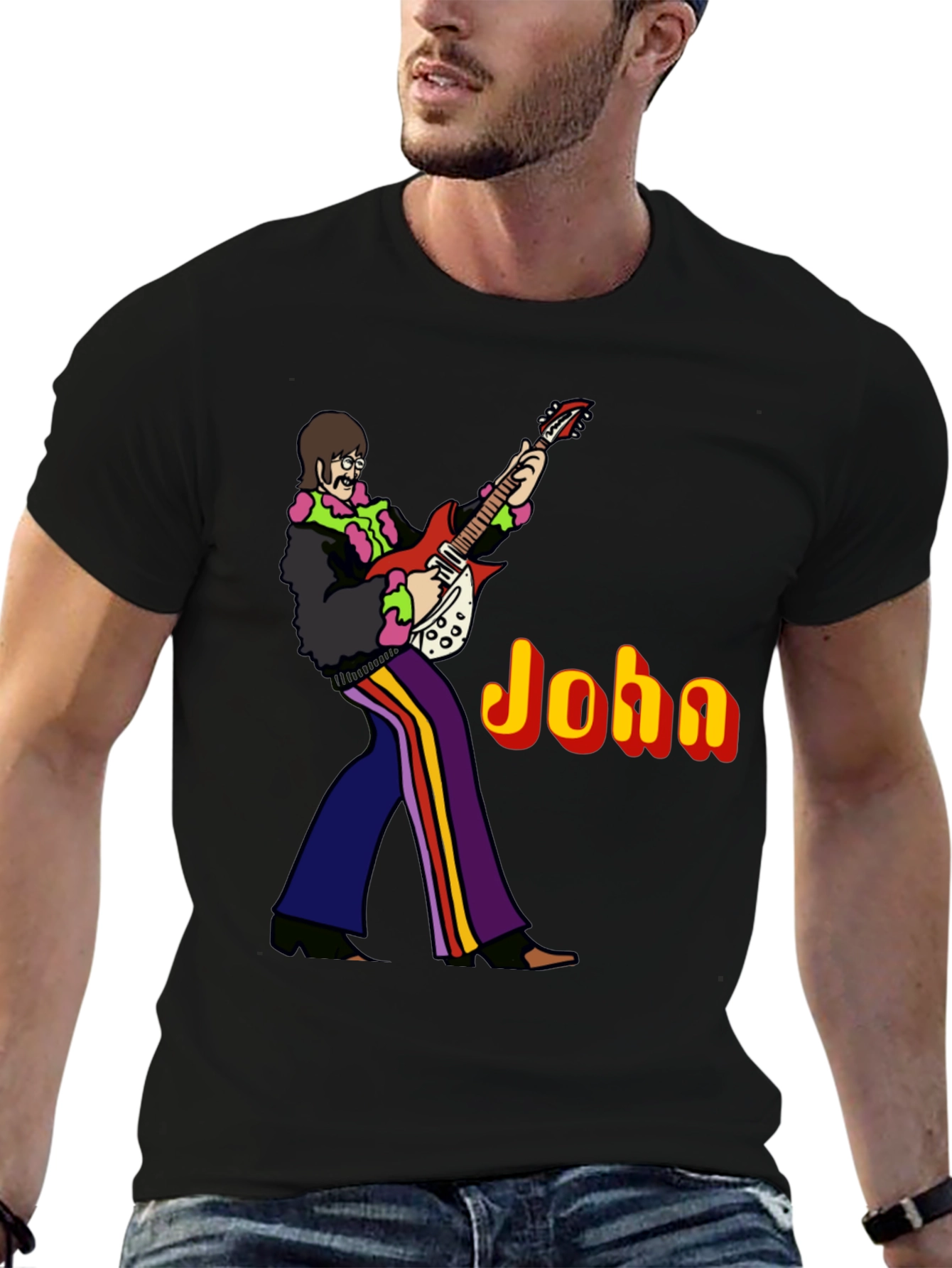 Retro Cartoon Music T-Shirt