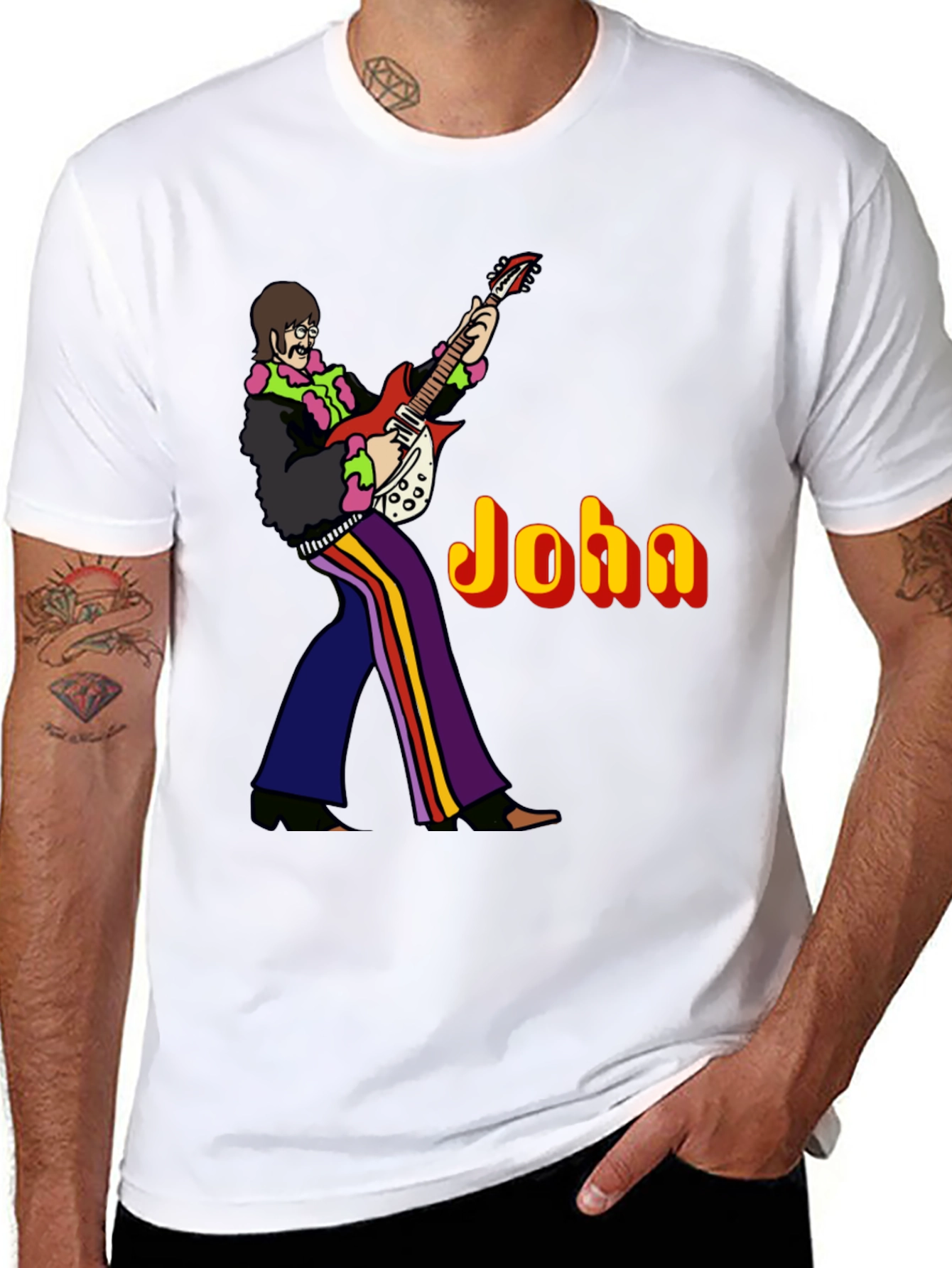 Retro Cartoon Music T-Shirt
