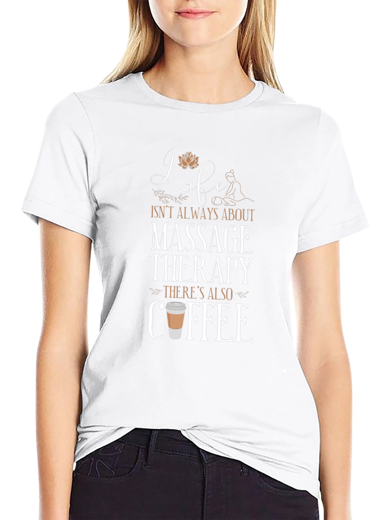 Massage Therapy and Coffee T-Shirt