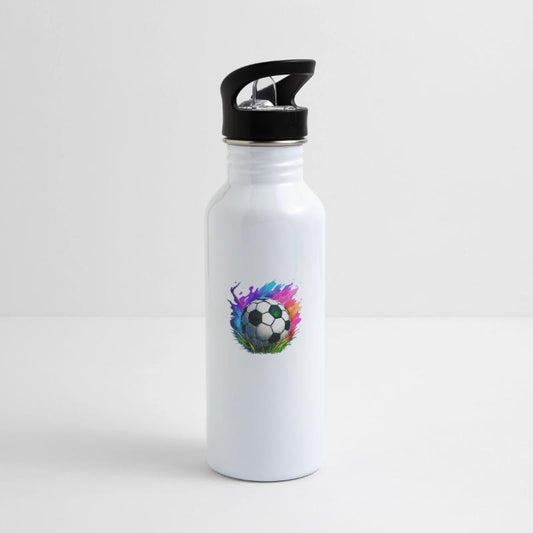 Vibrant Soccer Ball in the Grass