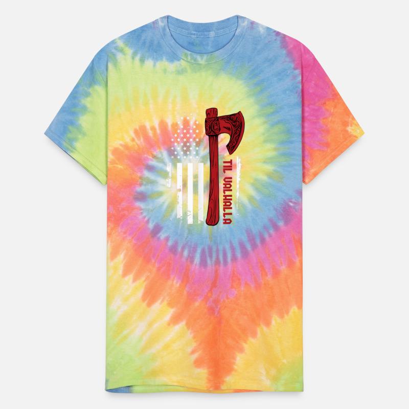 Viking Axe Flag Til Valhalla Norse Mythology