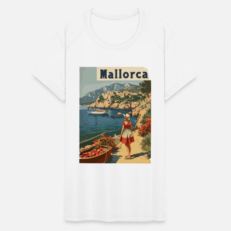 Vintage Mallorca Travel Spain Island