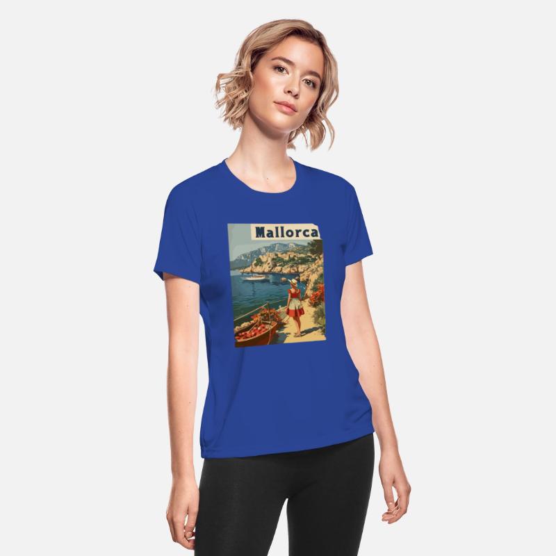 Vintage Mallorca Travel Spain Island