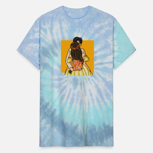 Vintage Romance Embrace Illustration