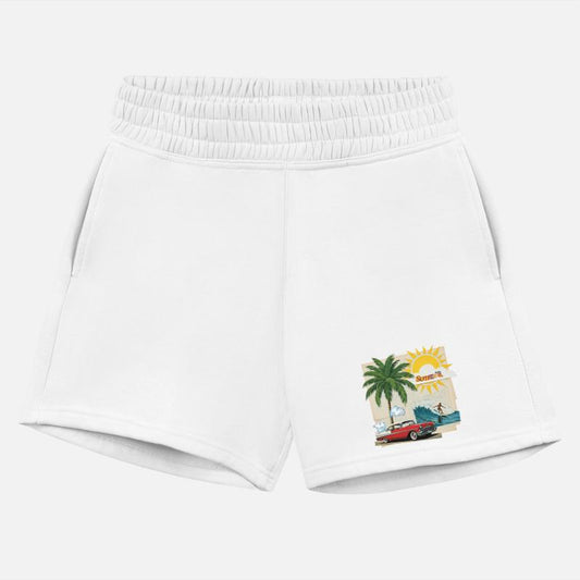 Vintage Summer Surf and Classic Car Design