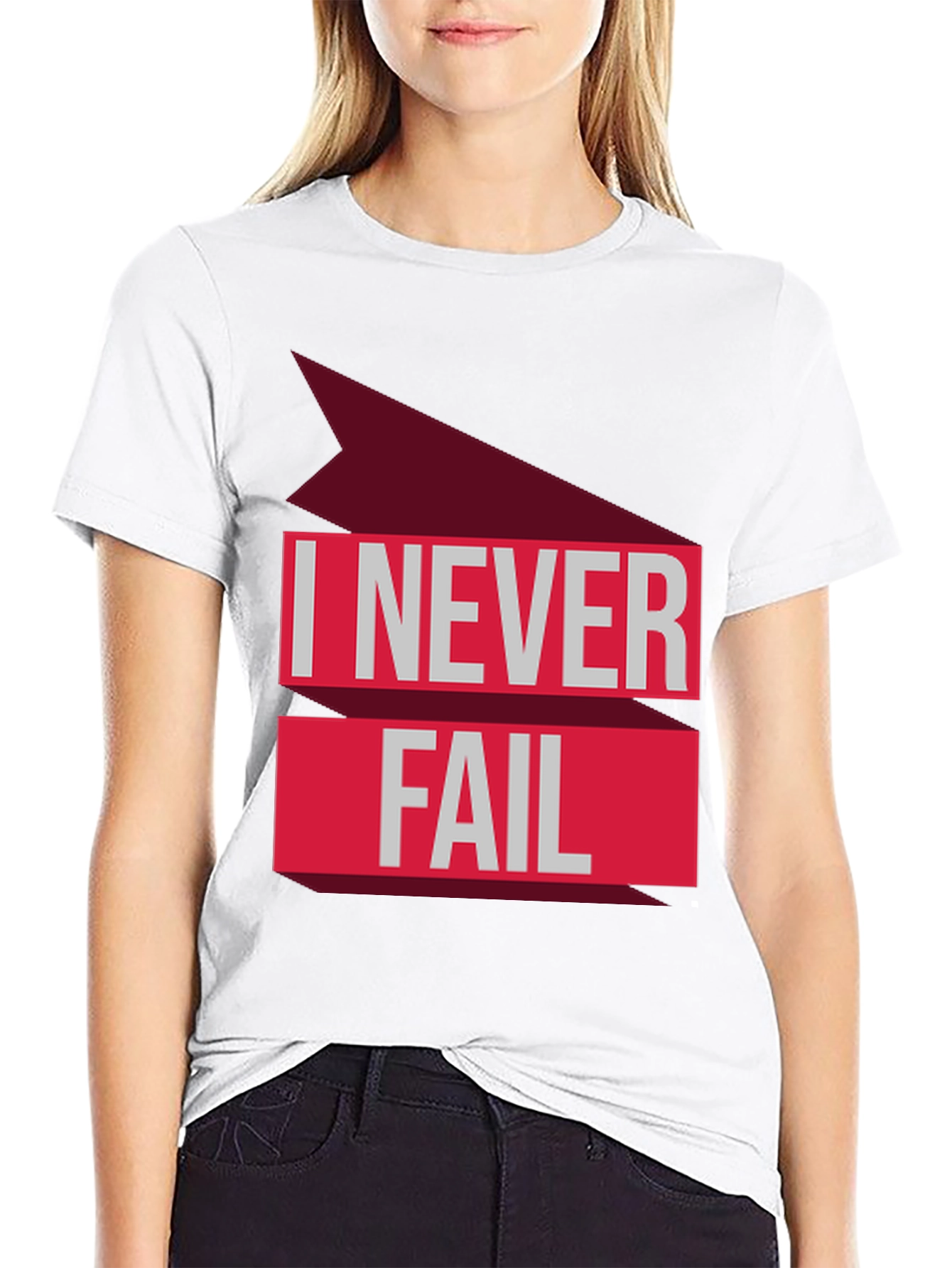 I Never Fail T-Shirt - Bold Statement Tee